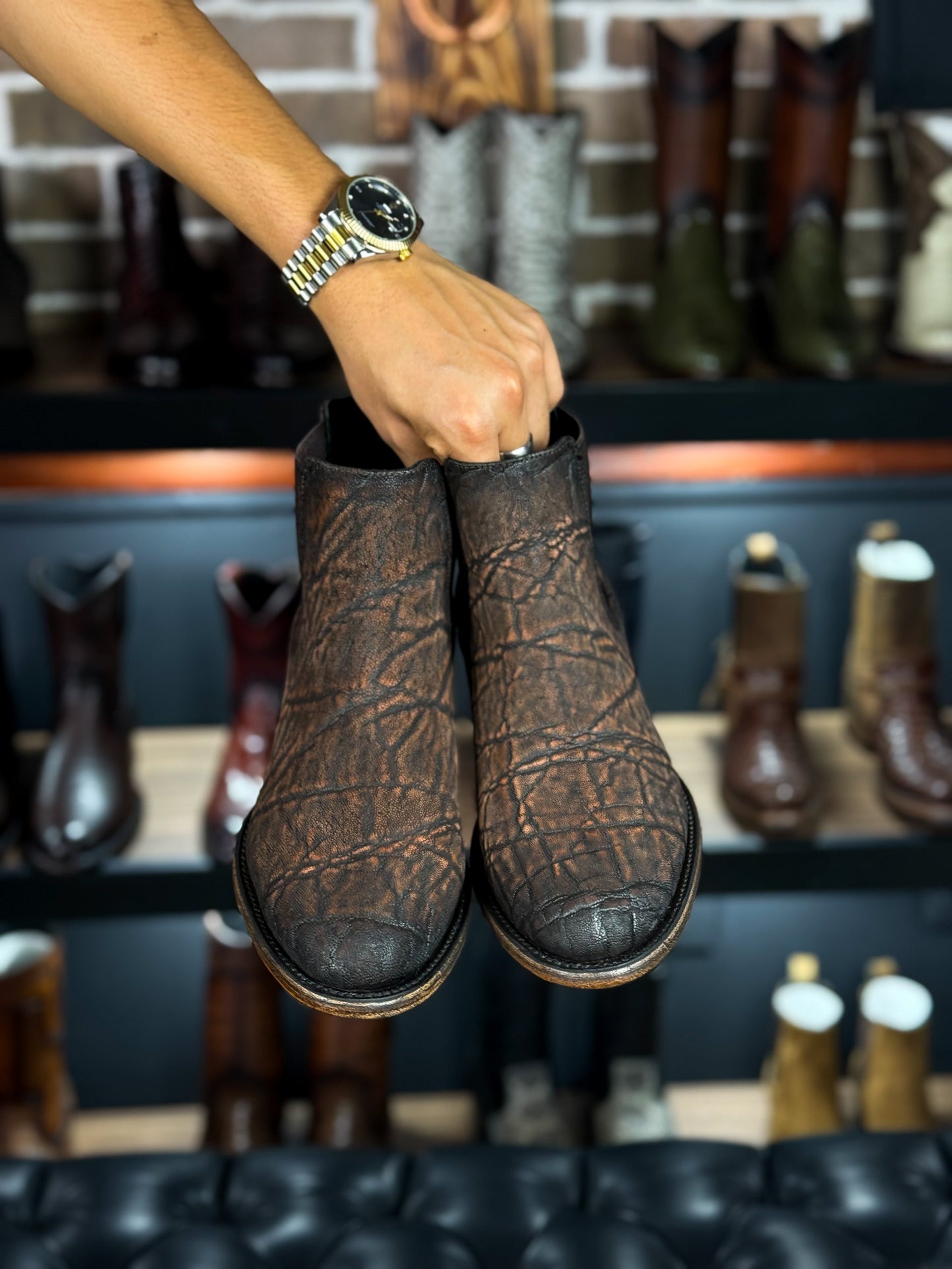 CHELSEA ELEFANTE BOOTS OVAL