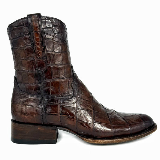EMMA BROWN PITON BOOTS