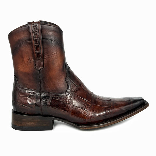 EMMA BROWN PITON BOOTS