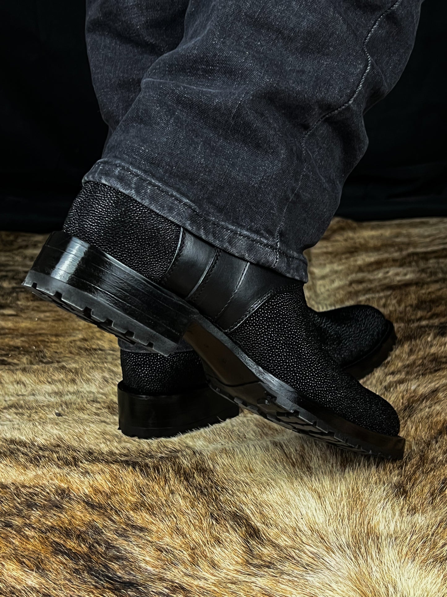 EMMA BROWN PITON BOOTS