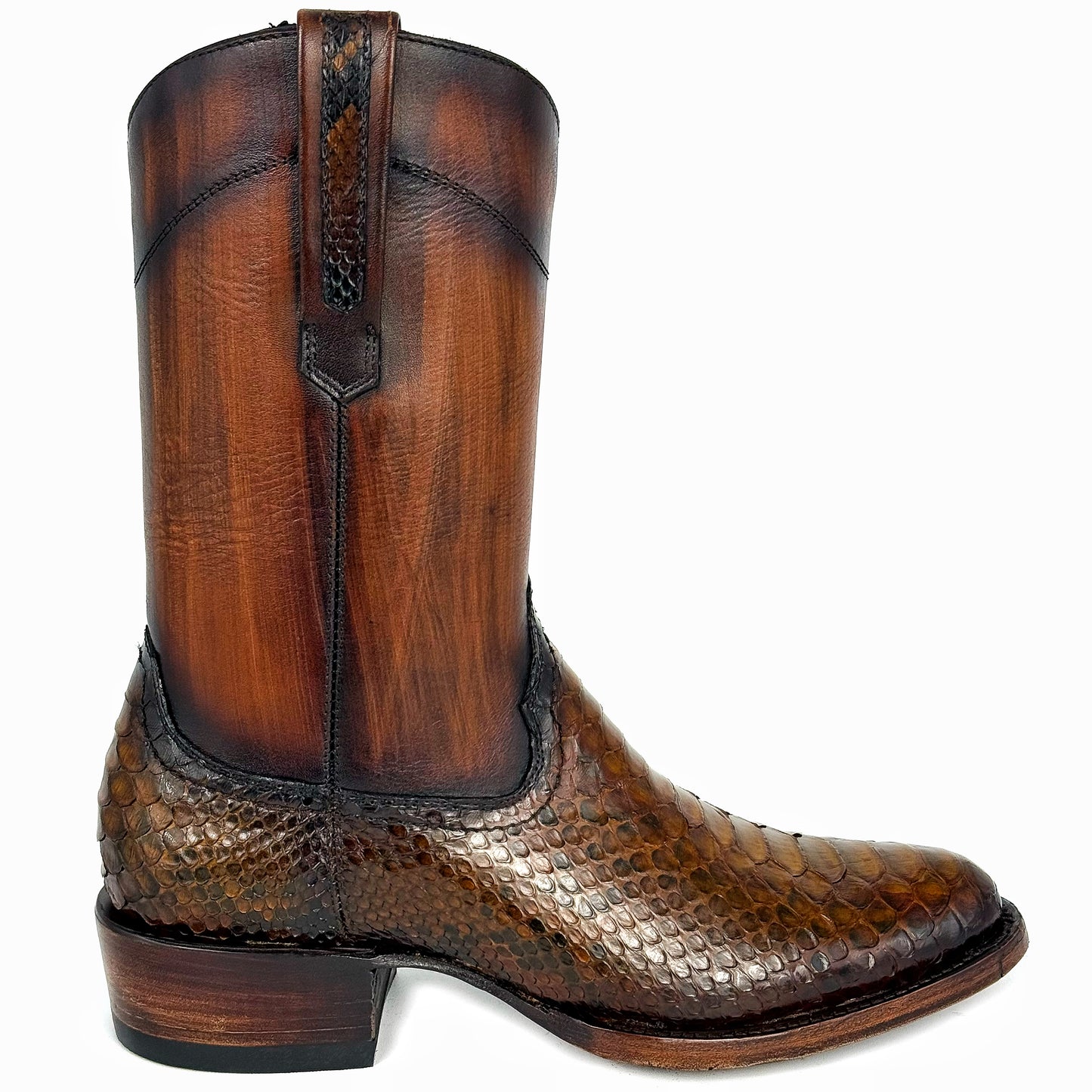 EMMA BROWN PITON BOOTS