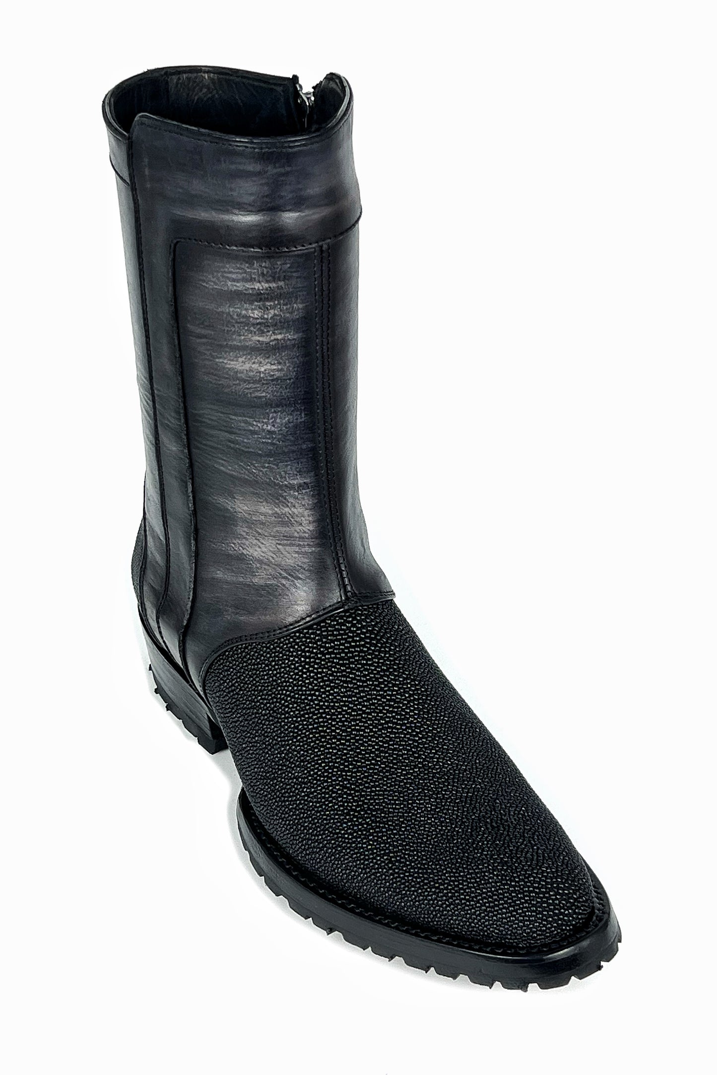 EMMA BROWN PITON BOOTS