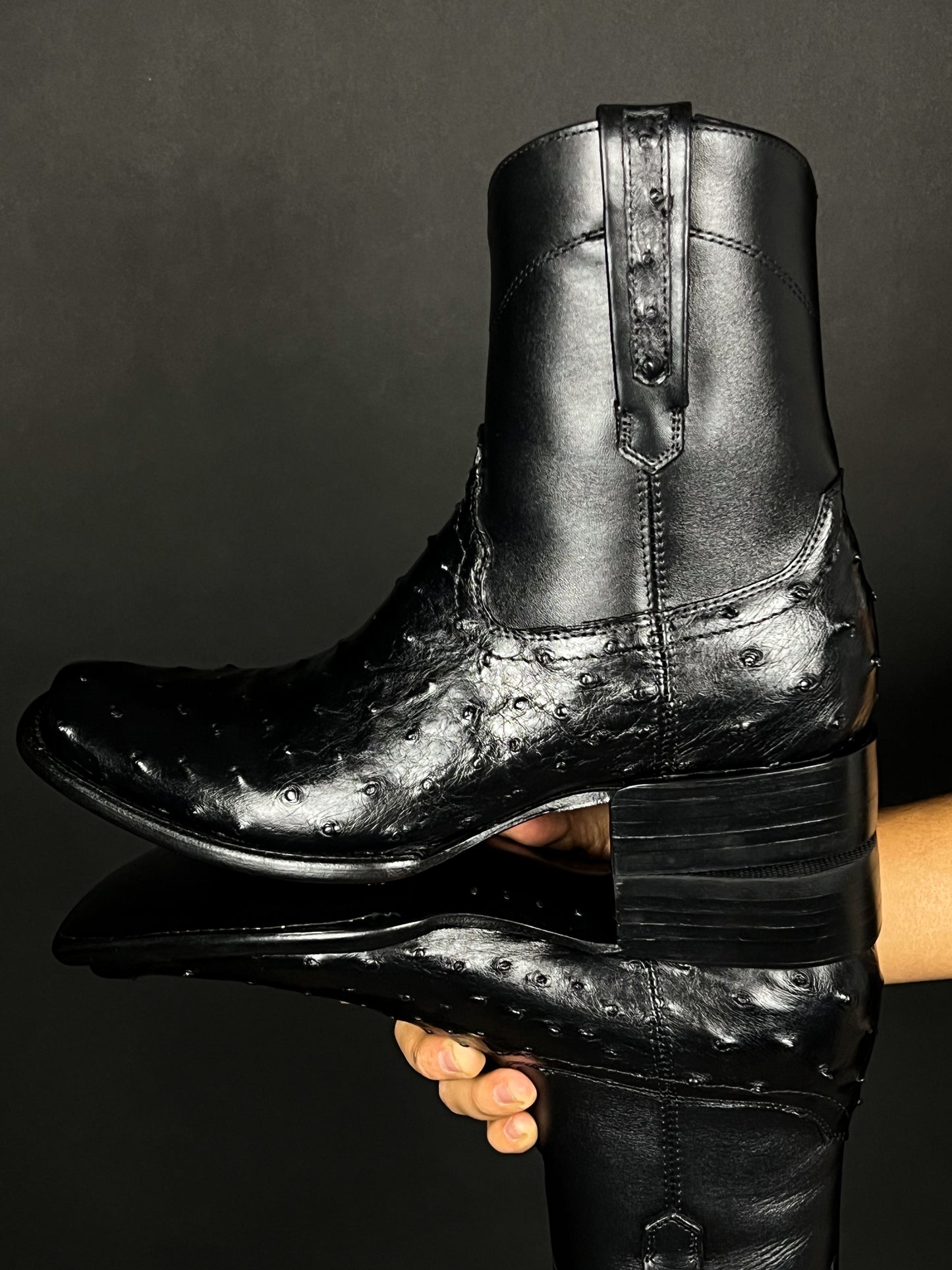 EMMA BLACK AVESTRUZ HORMA DUBAI