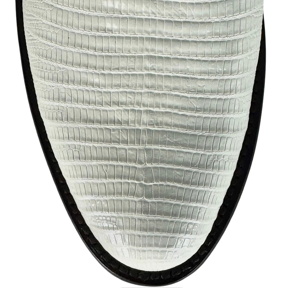 EMMA BLANCA FULL DE LIZARD OVAL