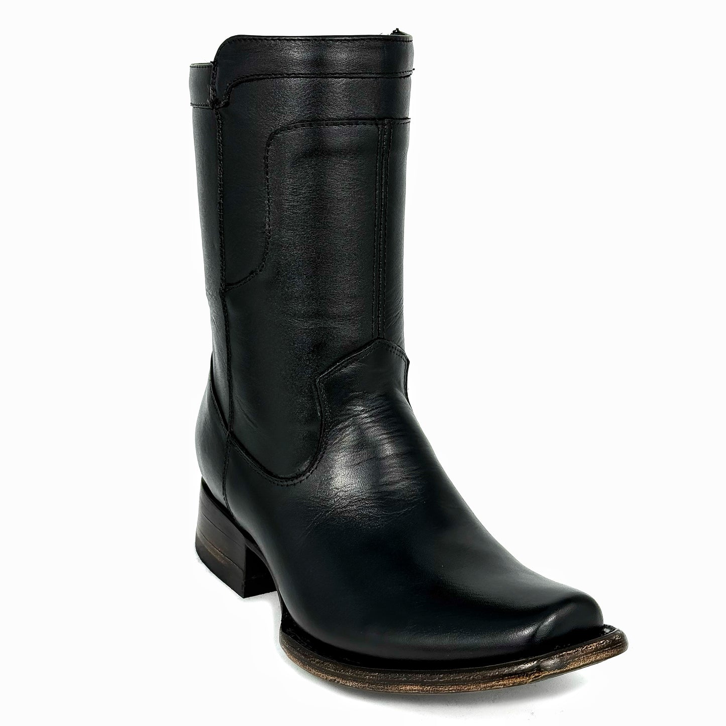 CARLO BROWN PITON BOOTS