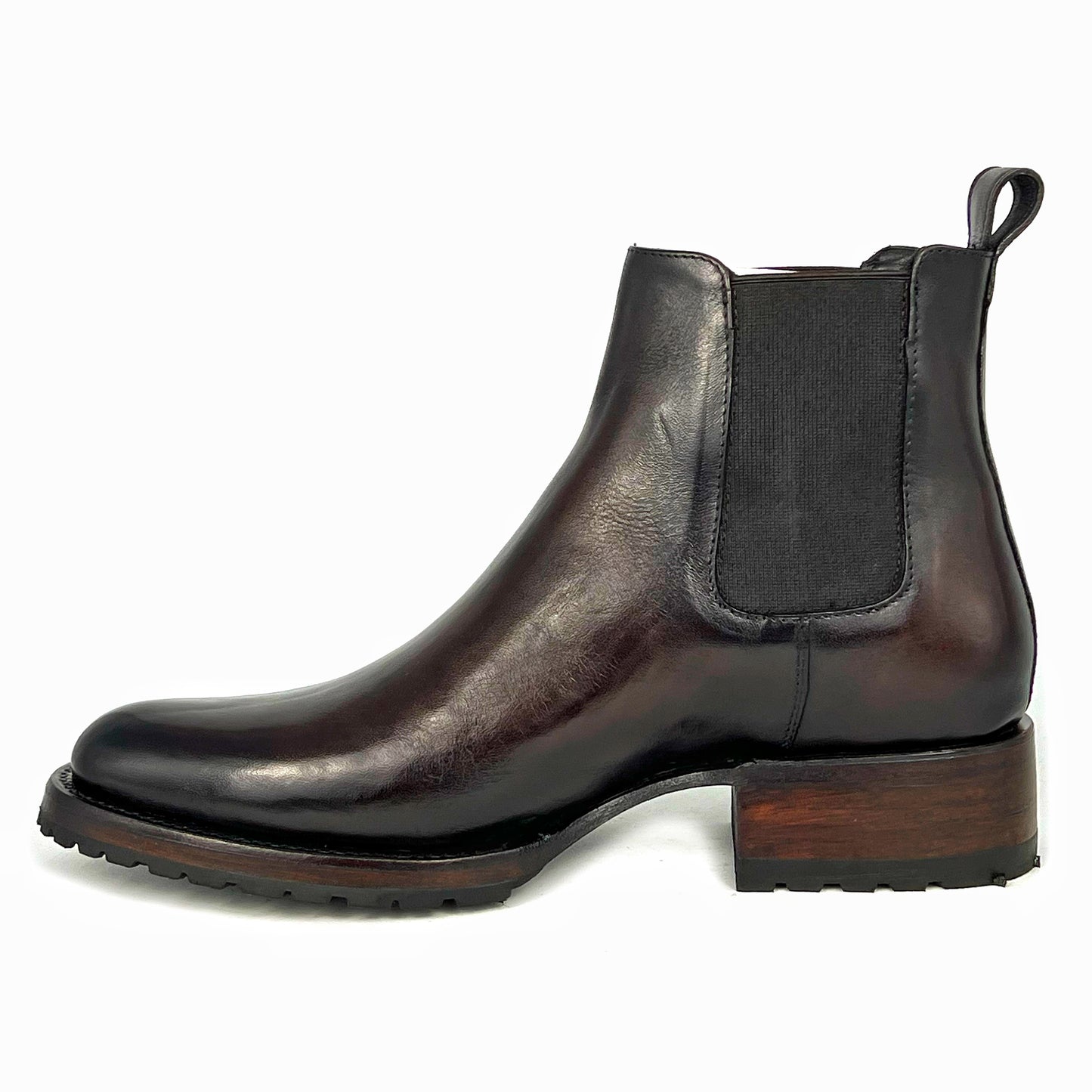 CARLO BROWN PITON BOOTS