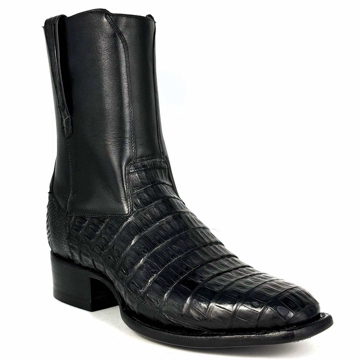 EMMA BROWN OSTRICH BOOTS