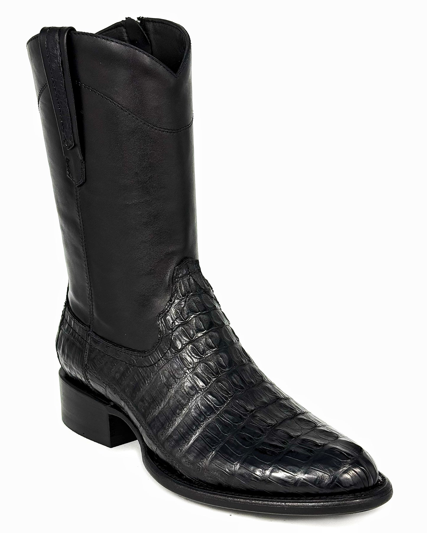 CARLO BROWN PITON BOOTS