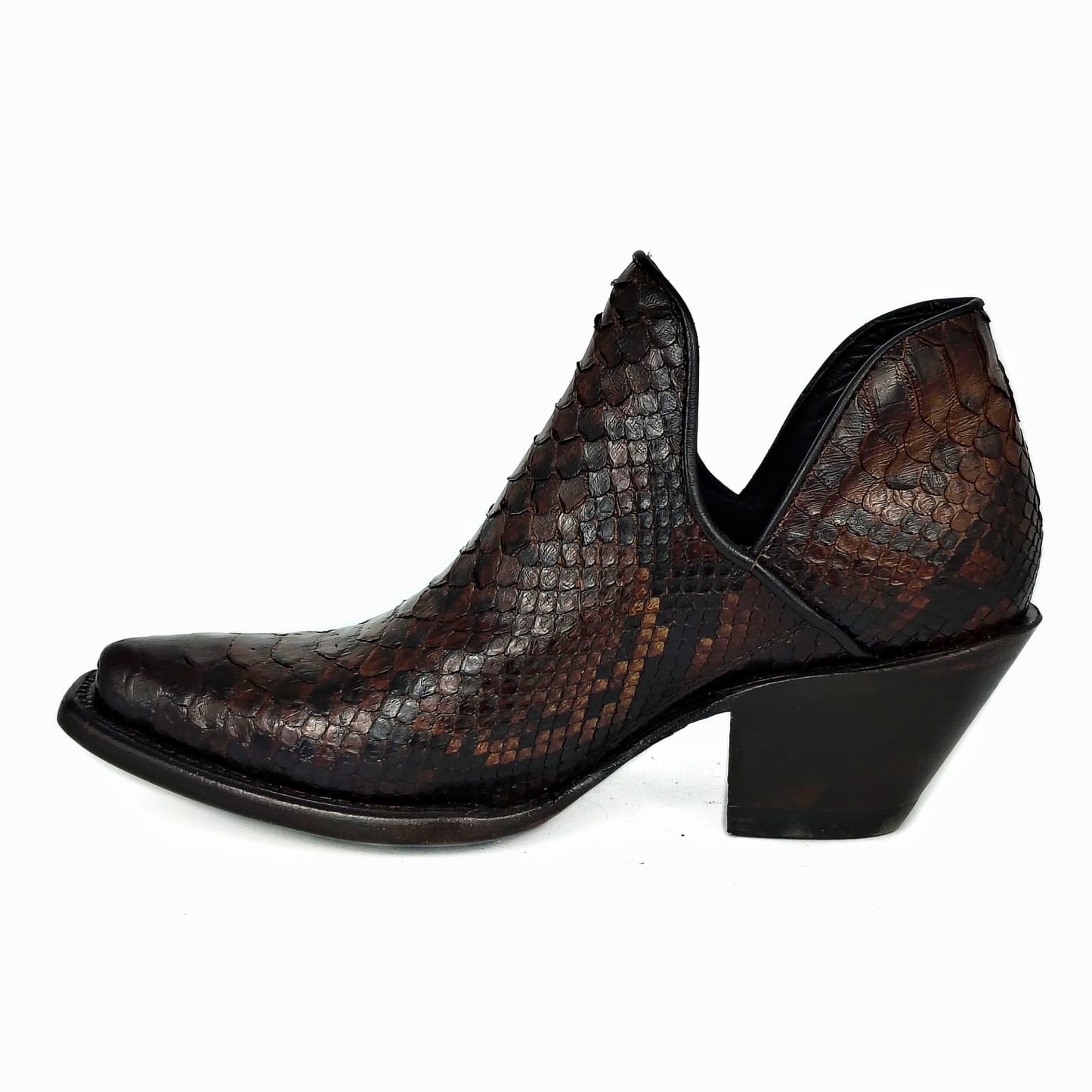 EMMA BROWN PITON BOOTS
