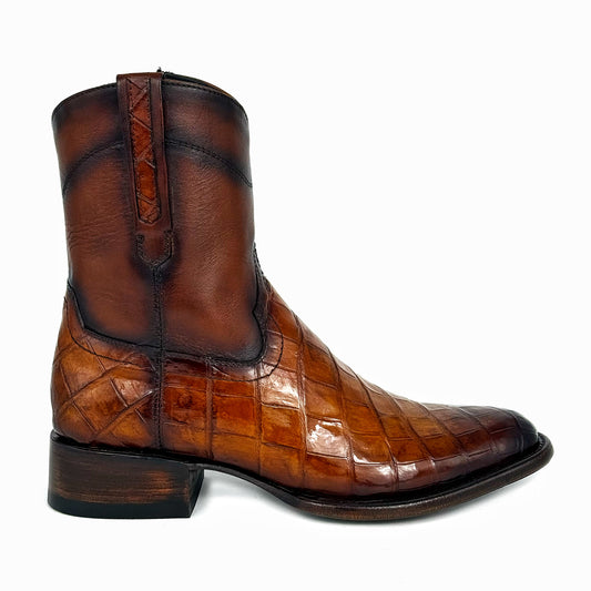 EMMA BROWN PITON BOOTS