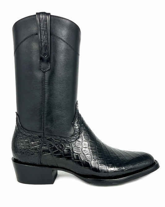 CARLO BROWN PITON BOOTS