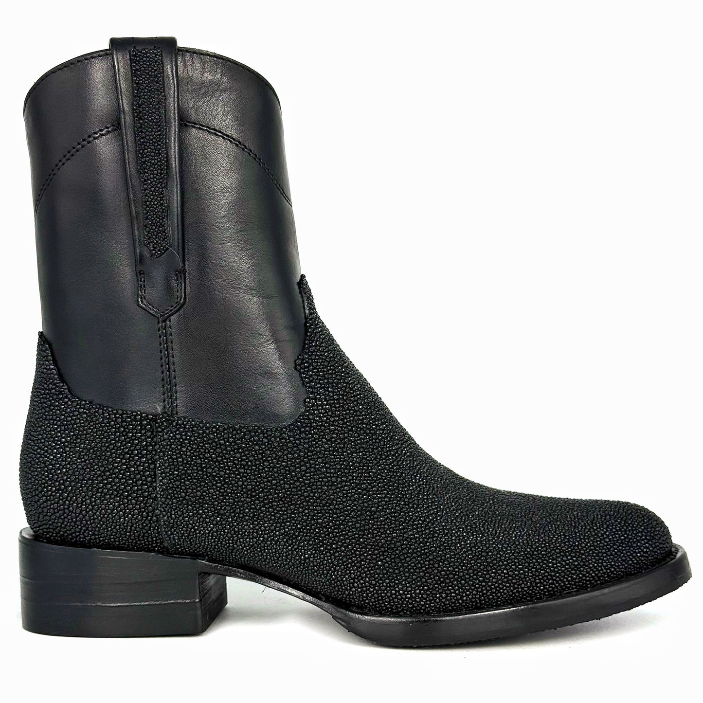 EMMA BLACK MANTARRAYA BOOTS OVAL