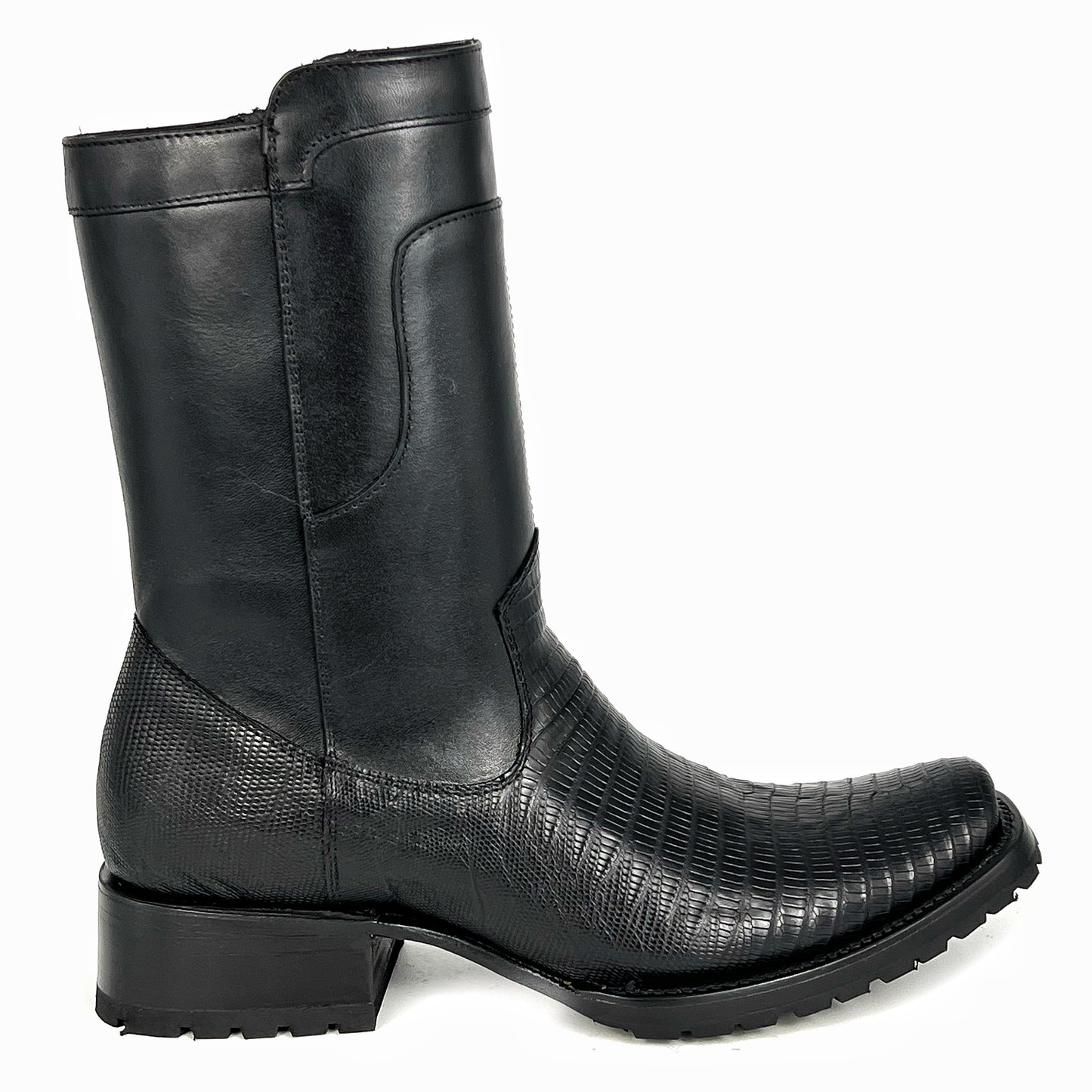 EMMA BROWN LIZARD BOOTS