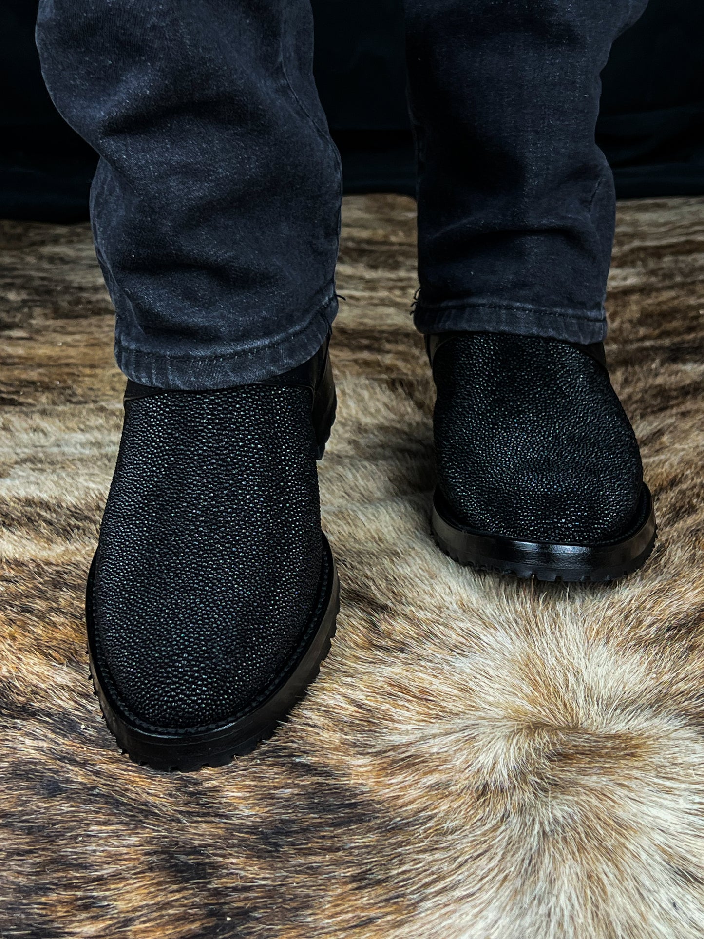 EMMA BROWN PITON BOOTS