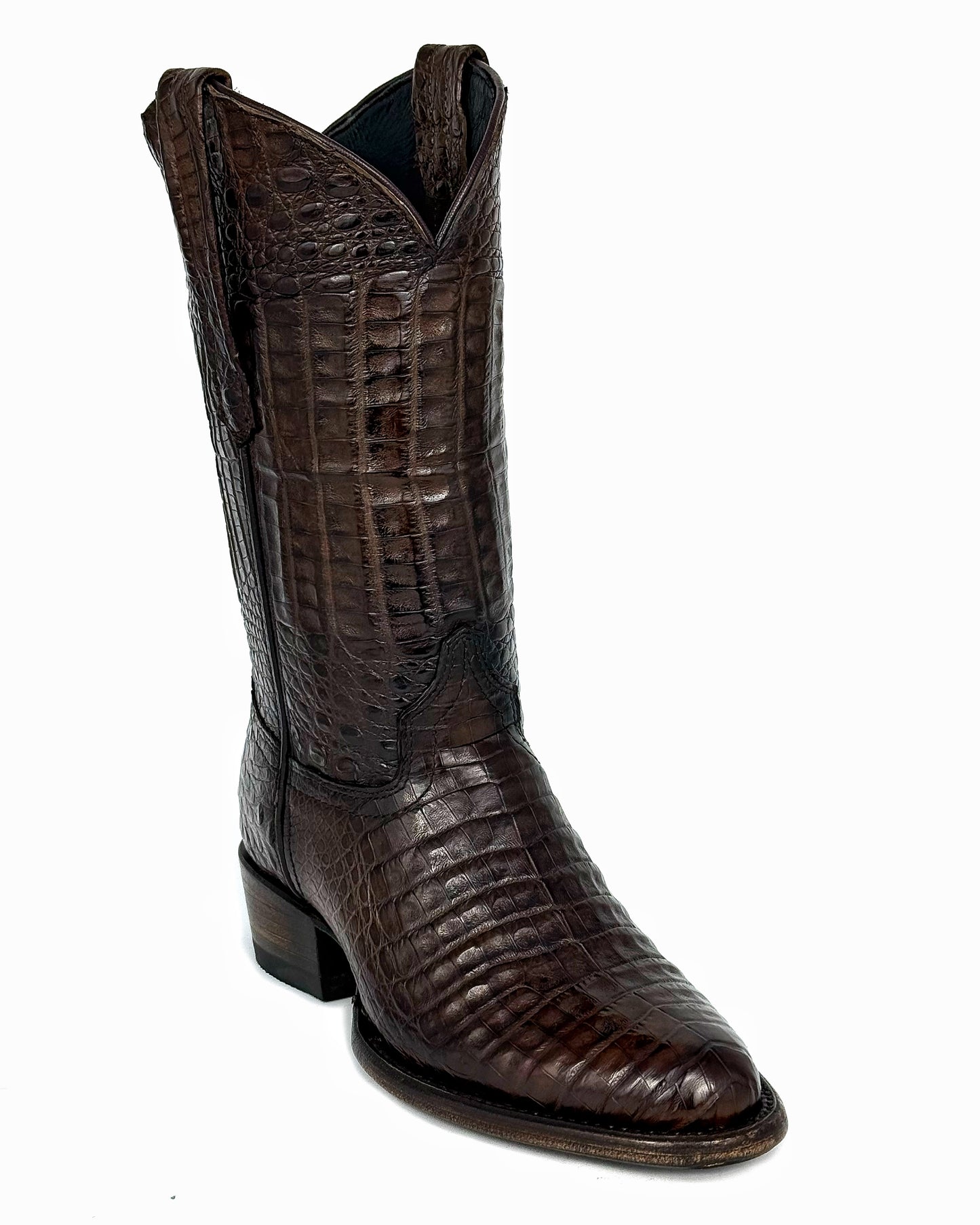 EMMA BROWN PITON BOOTS