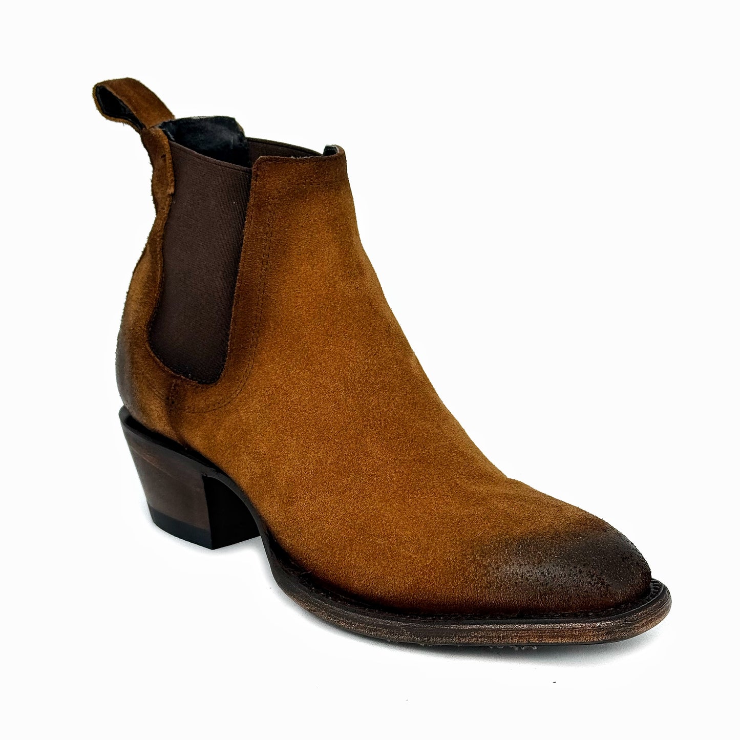 CARLO BROWN PITON BOOTS