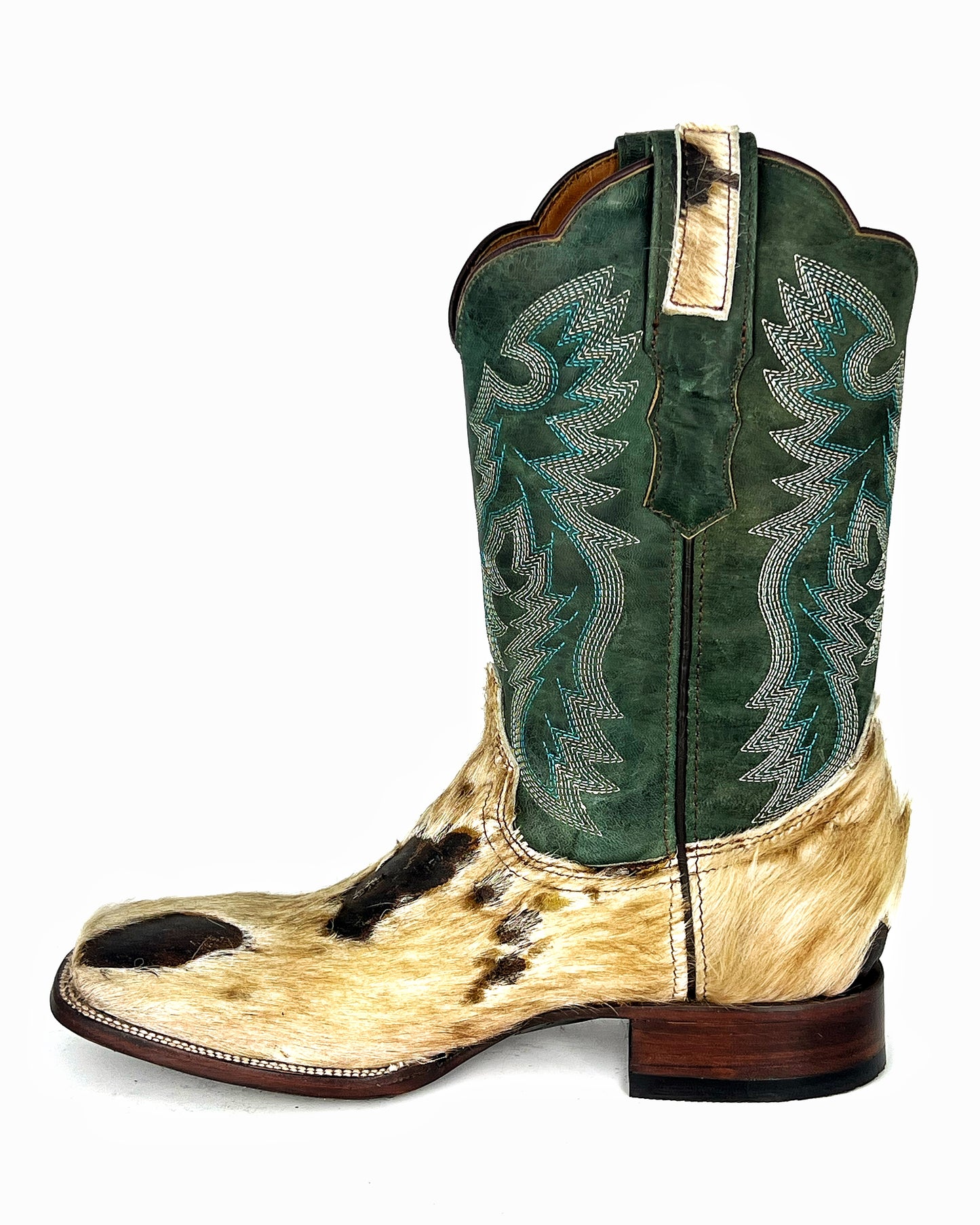 CARLO BROWN PITON BOOTS