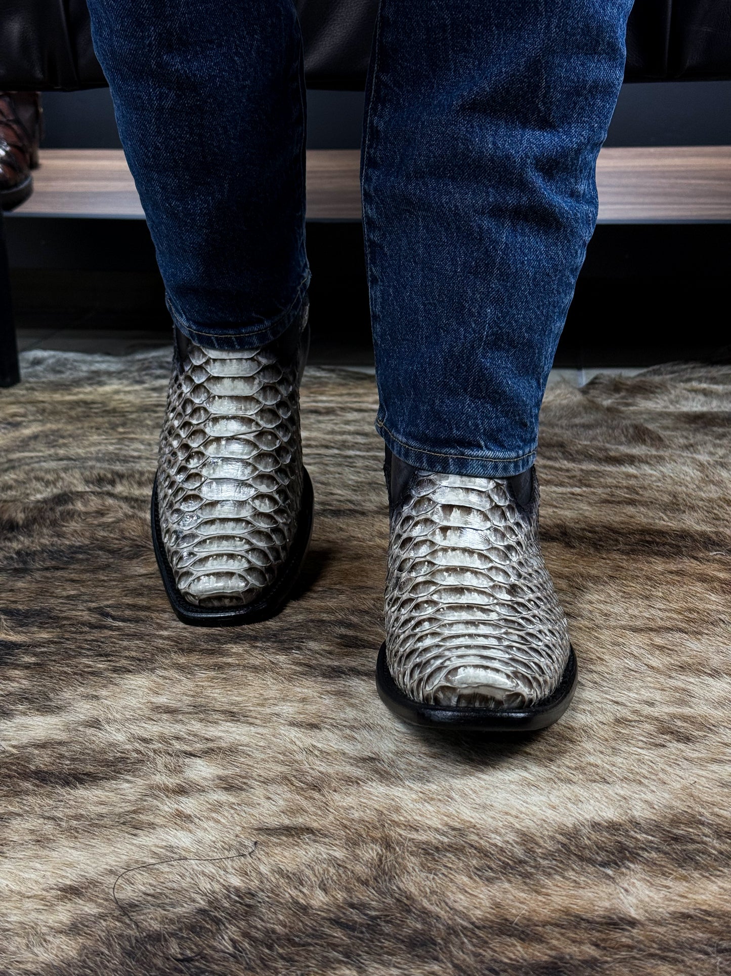 EMMA BROWN PITON BOOTS