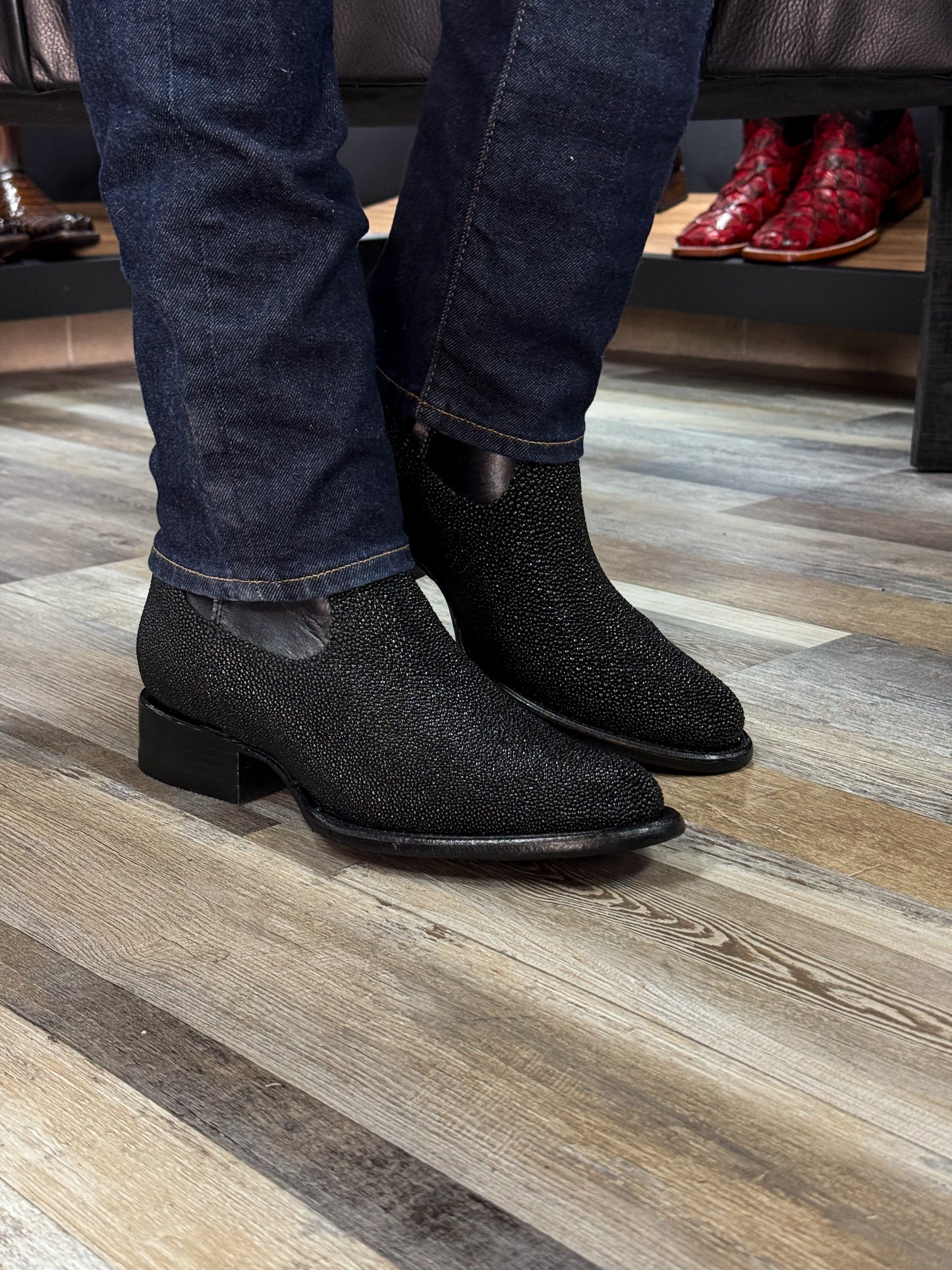 EMMA BROWN PITON BOOTS