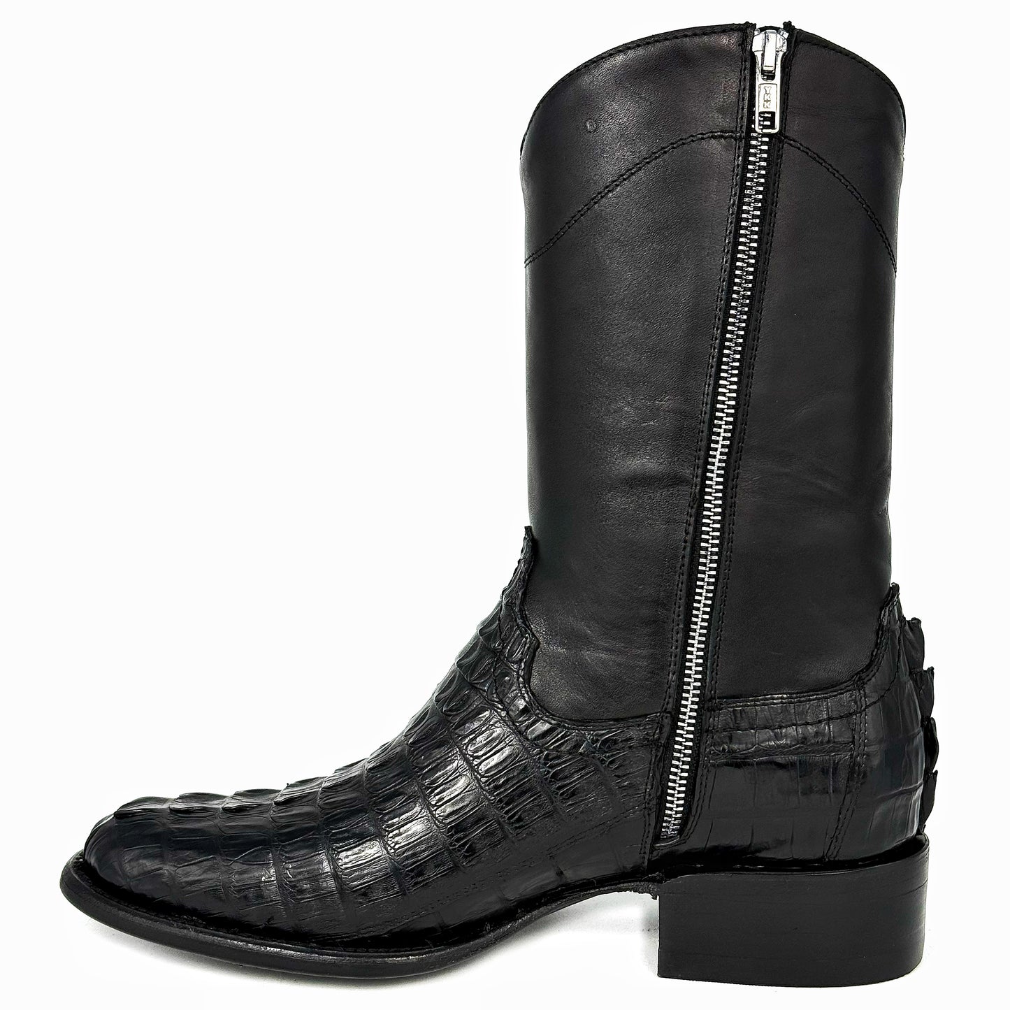 CARLO BROWN PITON BOOTS