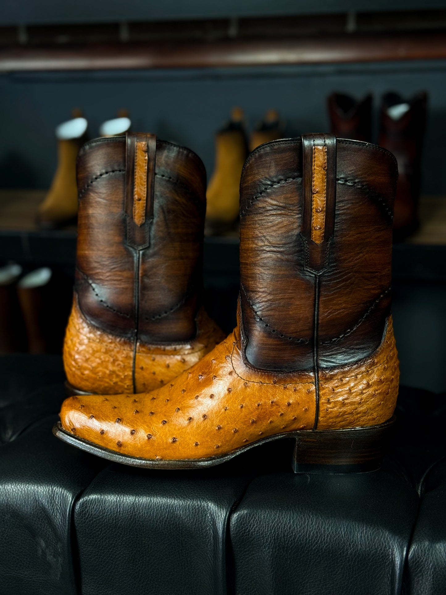 COWBOY PAJA AVESTRUZ BOOTS NEVADA