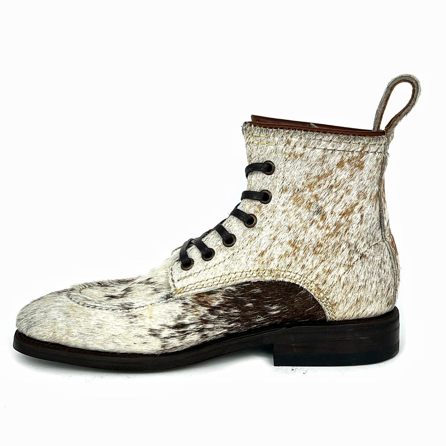 CARLO BROWN PITON BOOTS