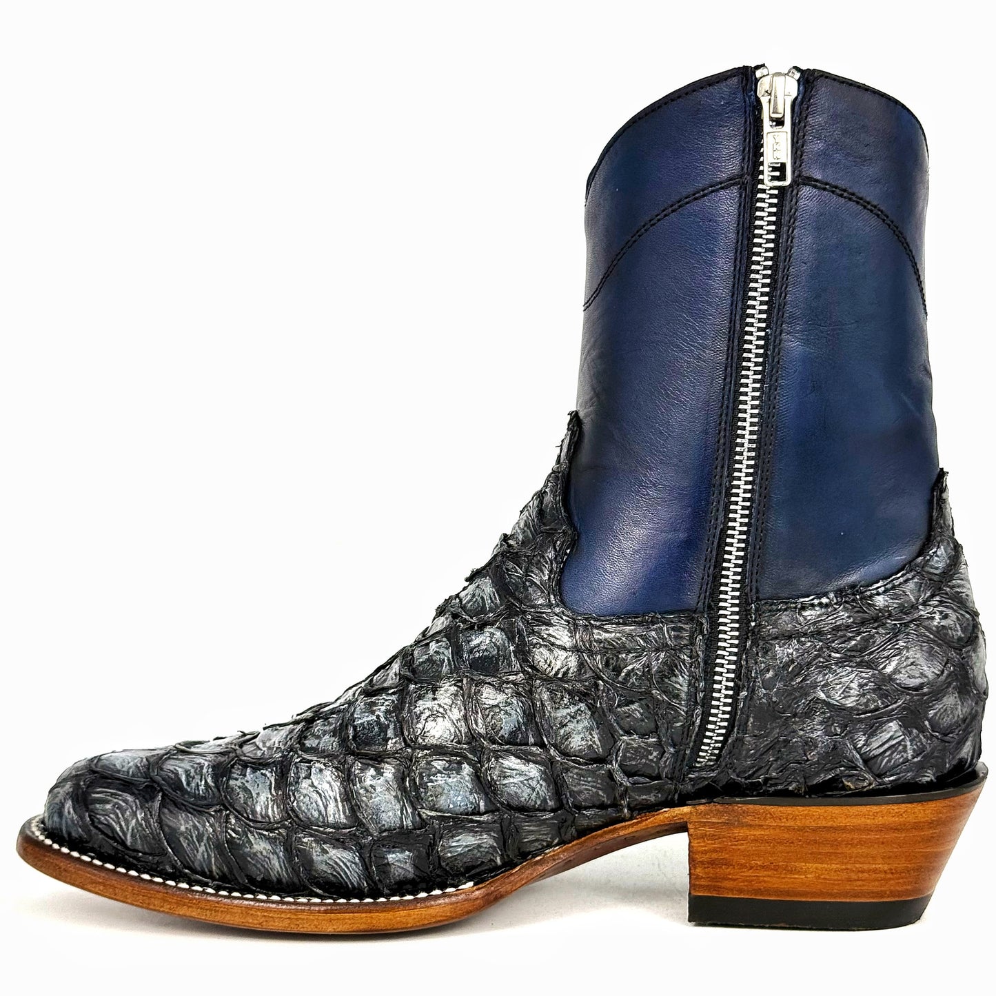 CARLO BROWN PITON BOOTS
