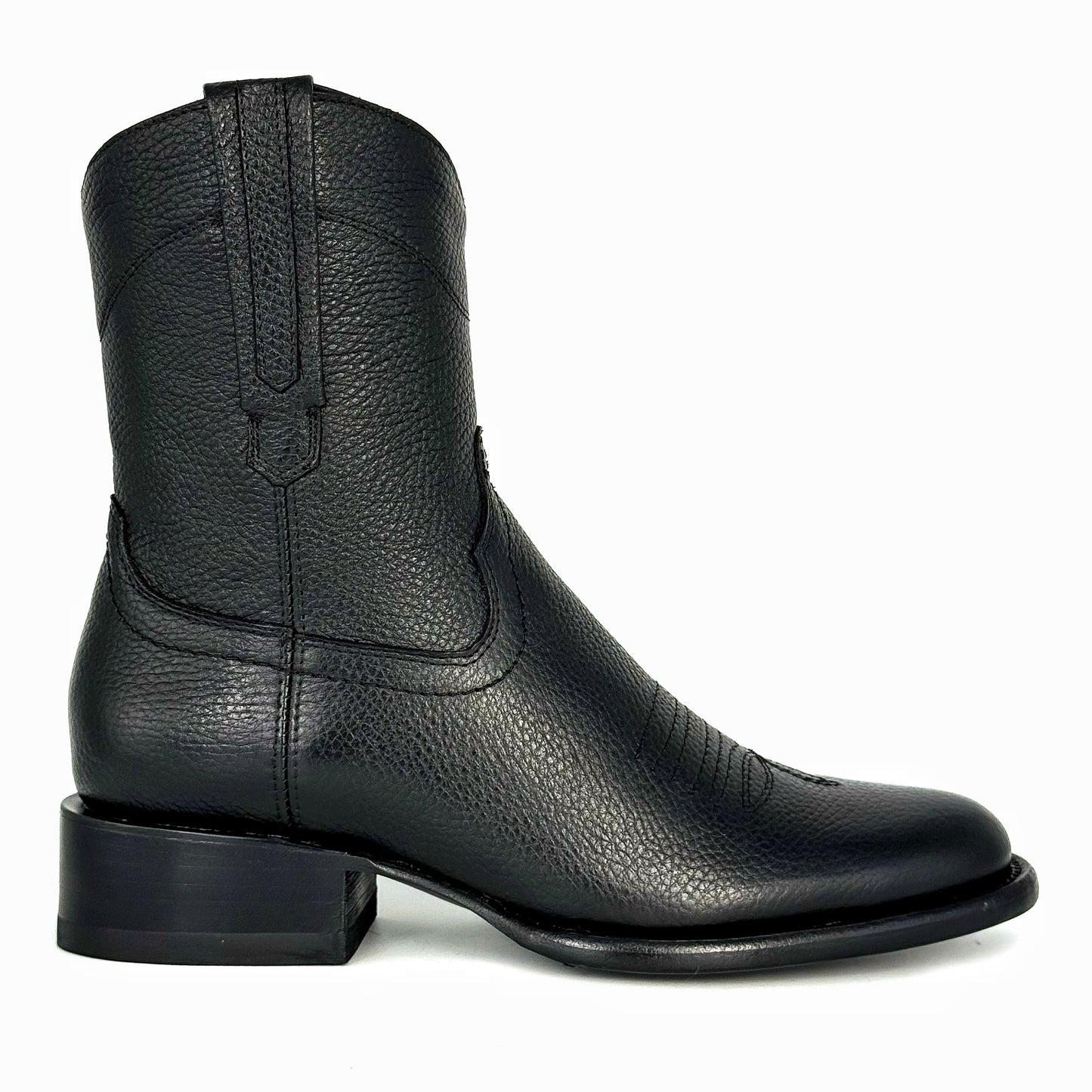 EMMA FLOOTER BLACK BOOTS OVAL