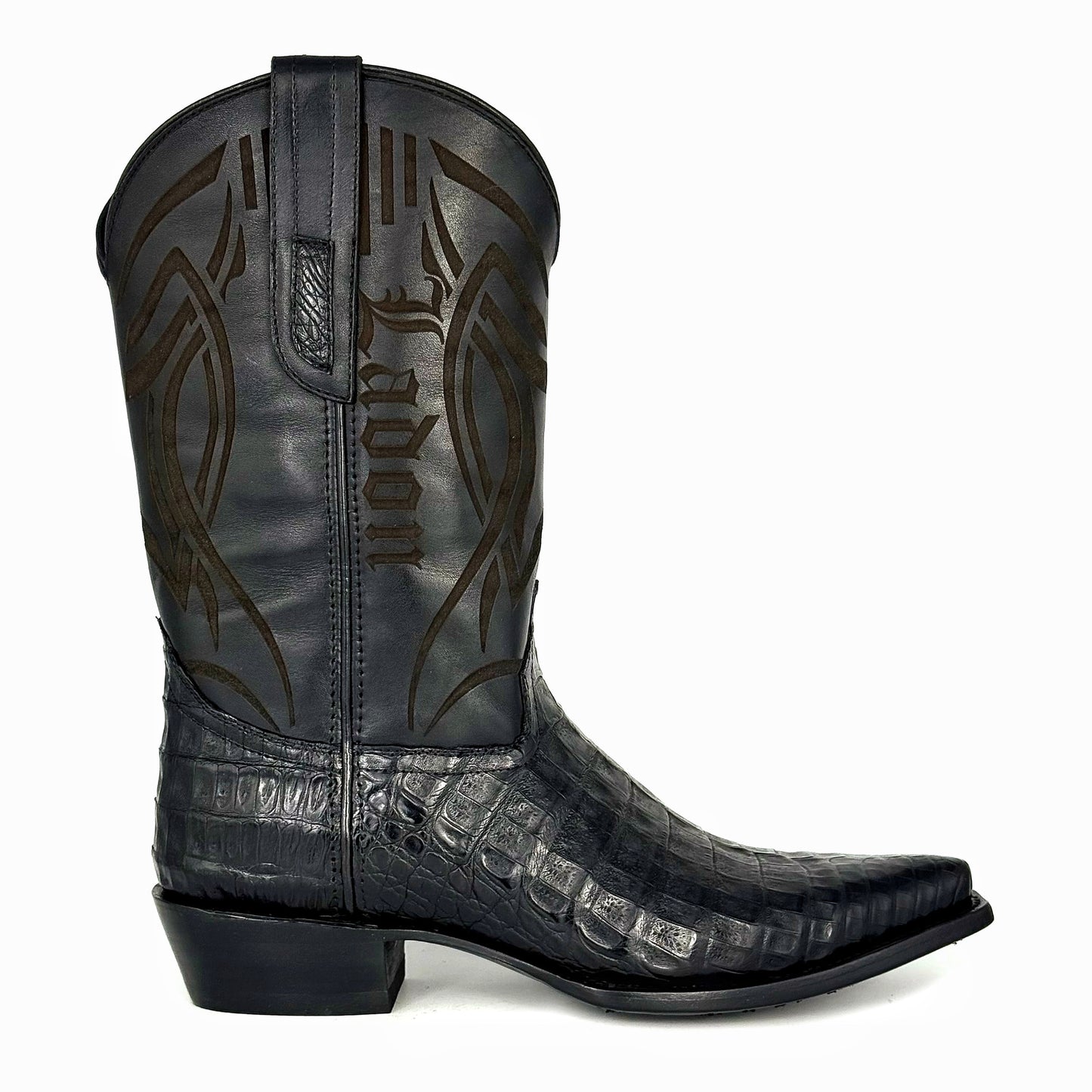 EMMA BROWN PITON BOOTS