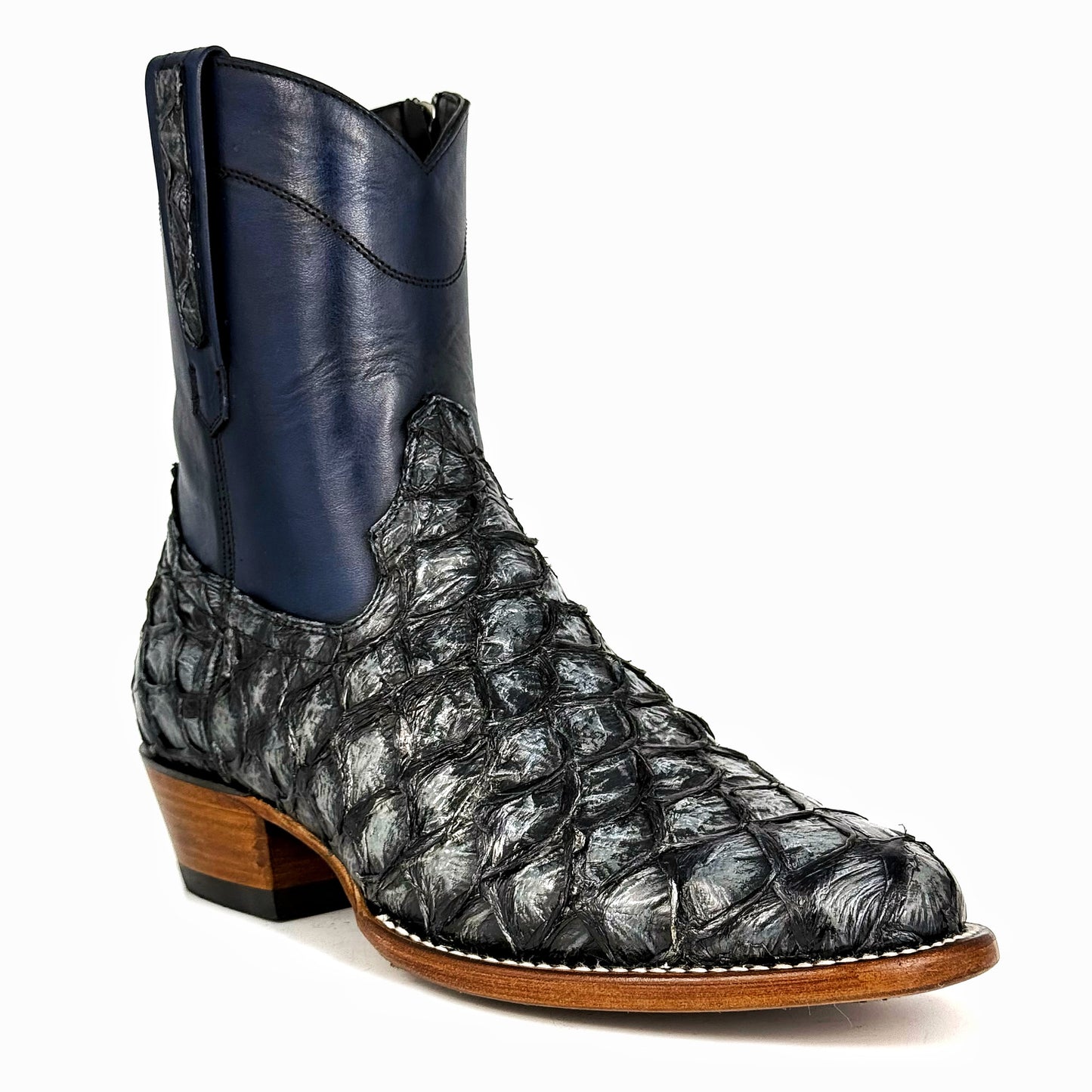 CARLO BROWN PITON BOOTS
