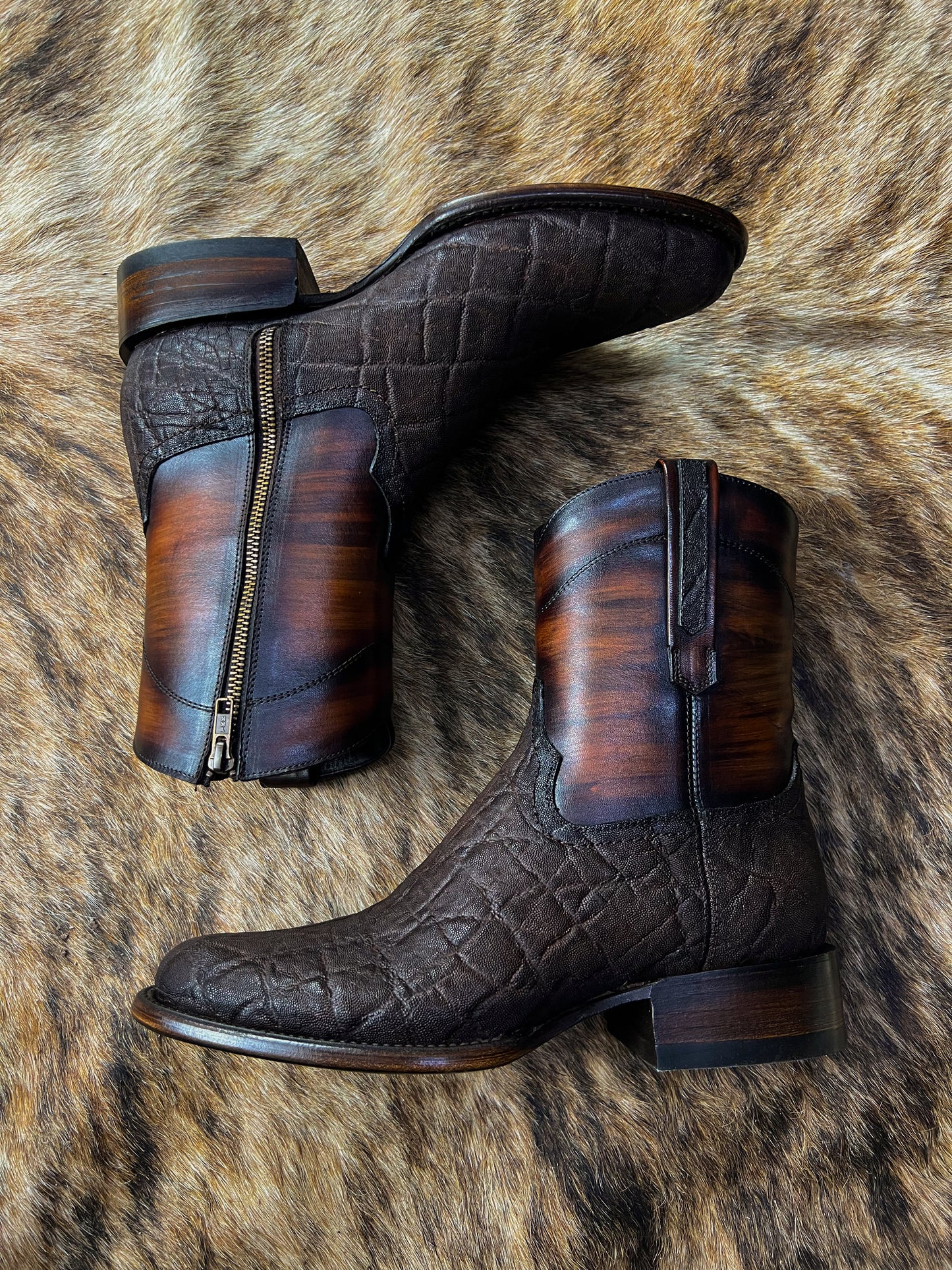 EMMA BROWN ELEFANTE BOOTS OVAL