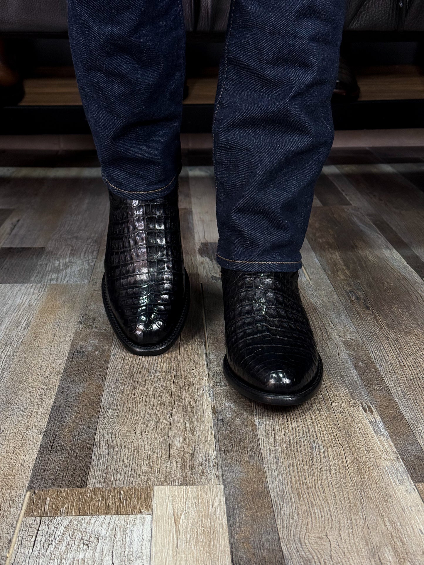 EMMA BROWN PITON BOOTS