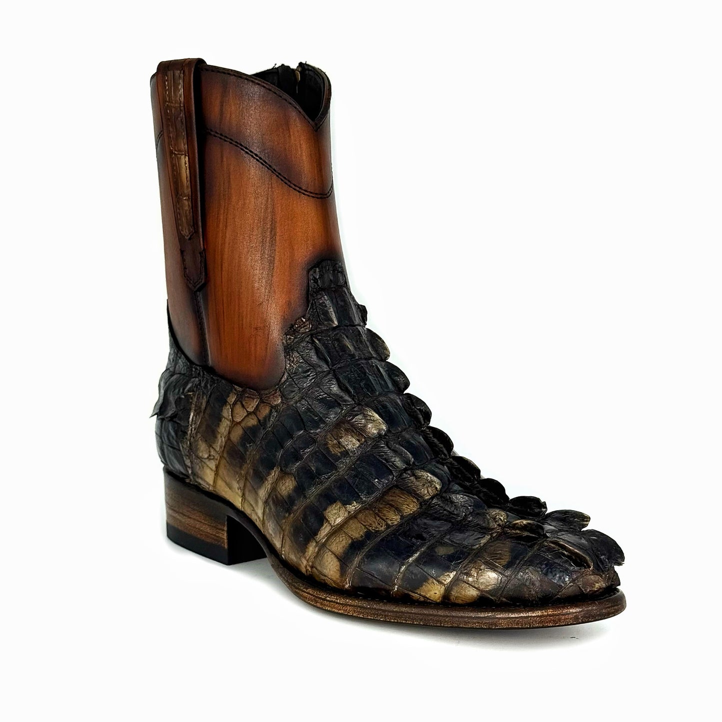 EMMA NATURAL COLA DE COCODRILO BOOTS OVAL