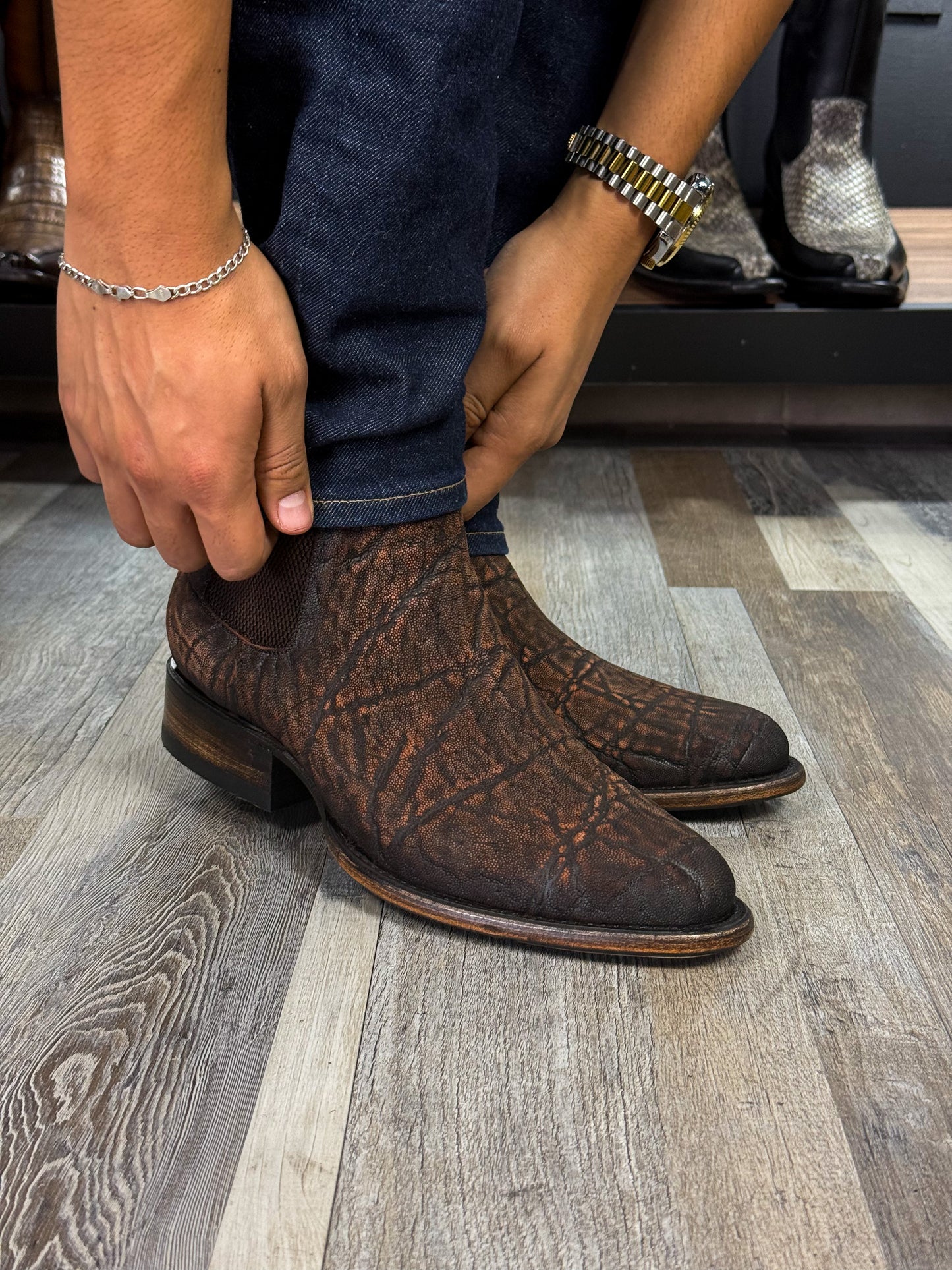 CHELSEA ELEFANTE BOOTS OVAL