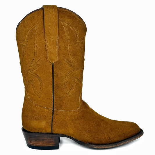 CARLO BROWN PITON BOOTS