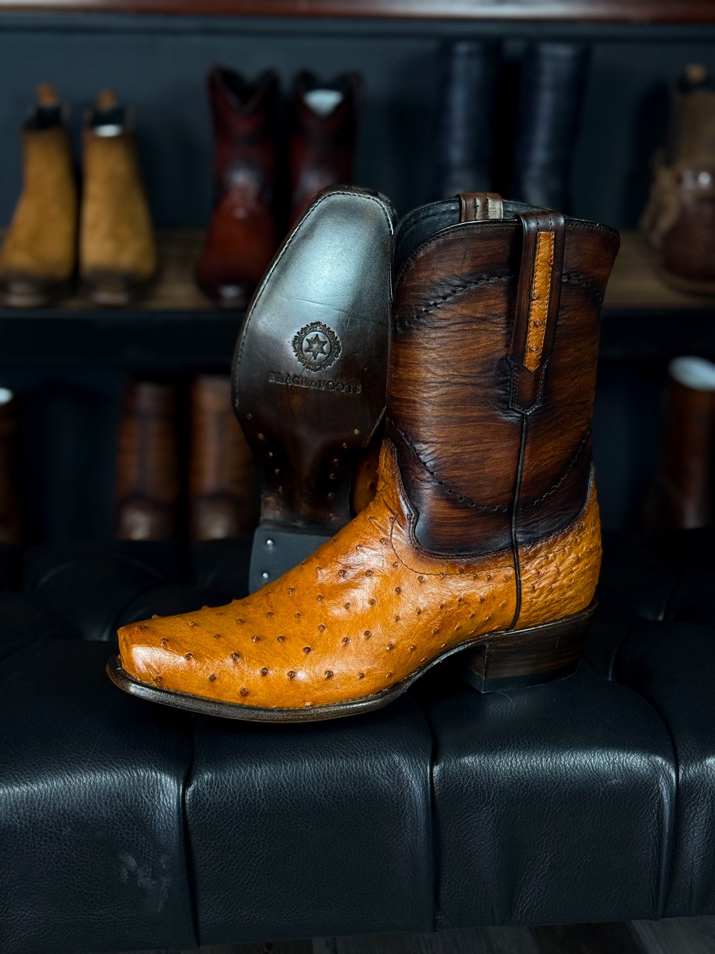 COWBOY PAJA AVESTRUZ BOOTS NEVADA