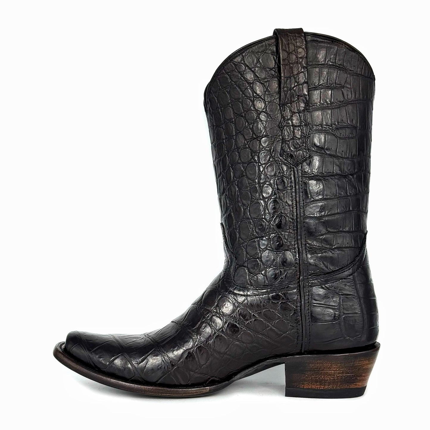 COWBOY DARK BROWN FULL COCODRILO MORELETI DUBAI
