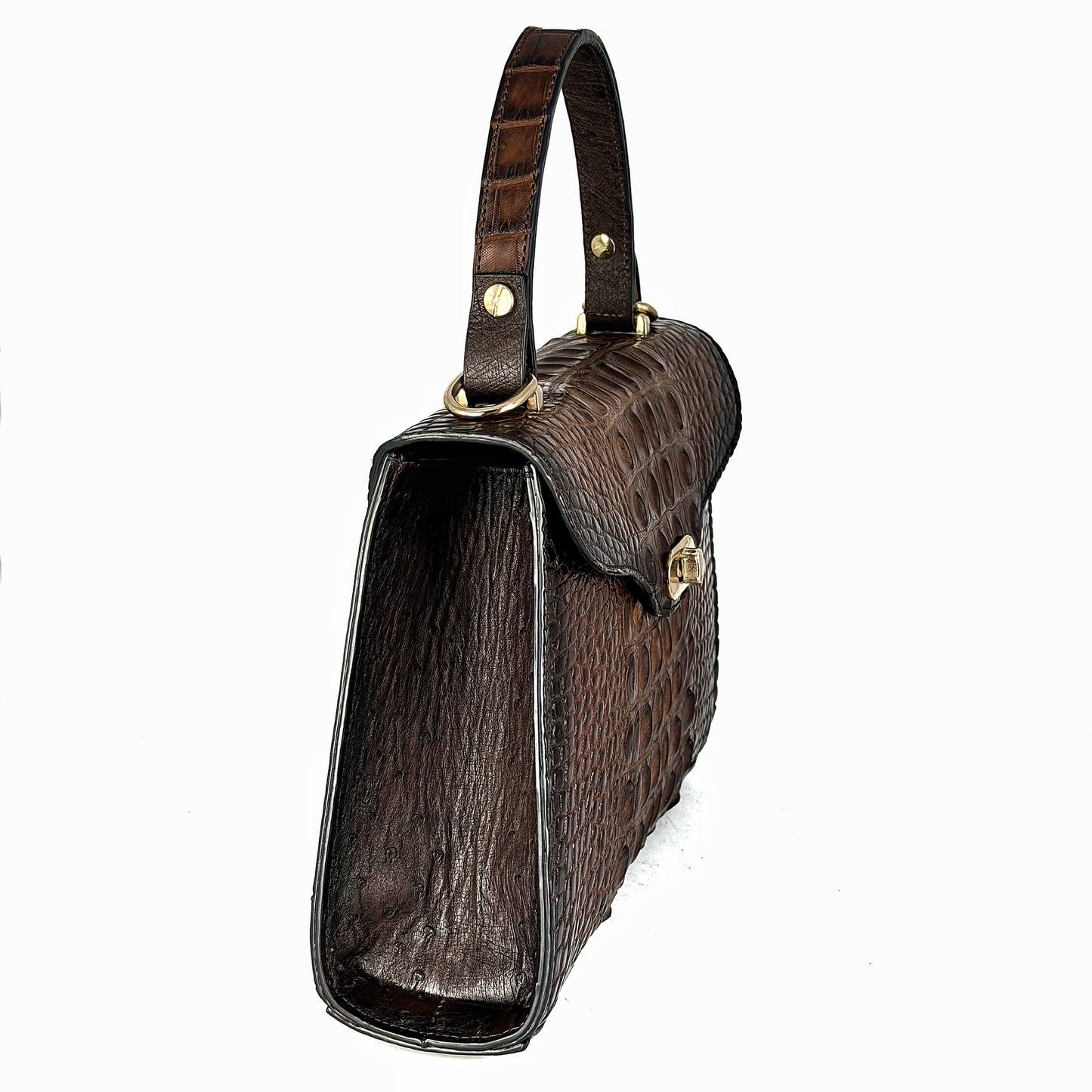 BOLSA LOMO COCODRILO/AVESTRUZ PARA DAMA