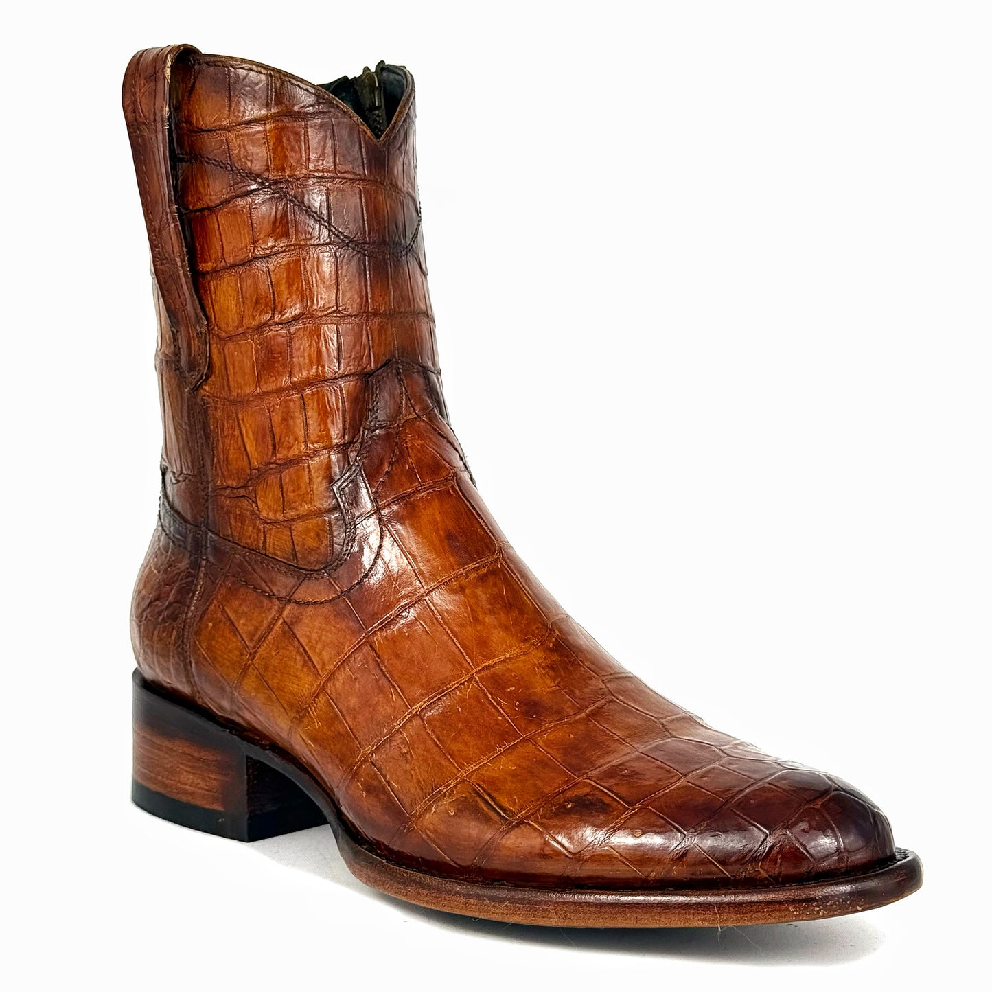 EMMA BROWN PITON BOOTS
