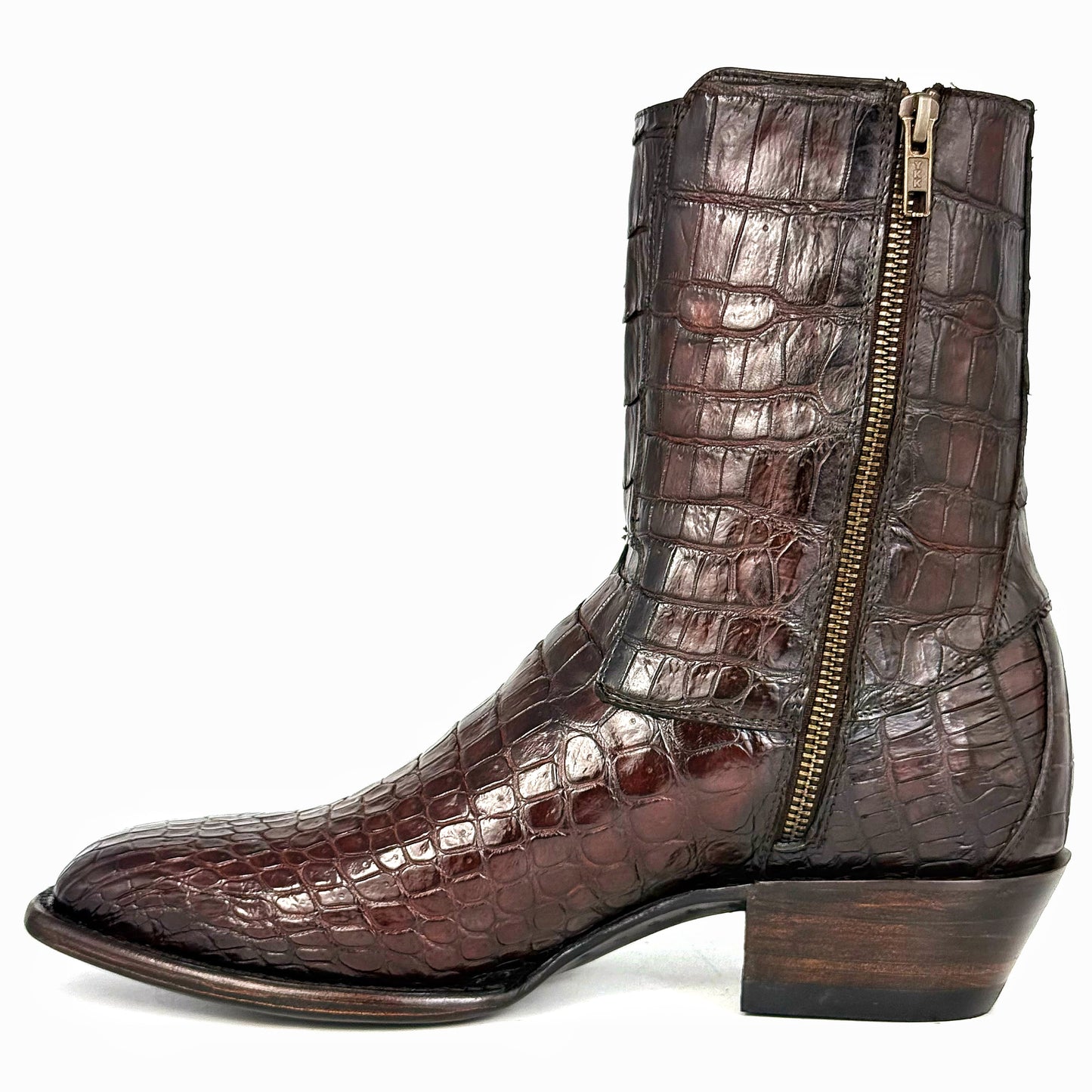EMMA BROWN PITON BOOTS