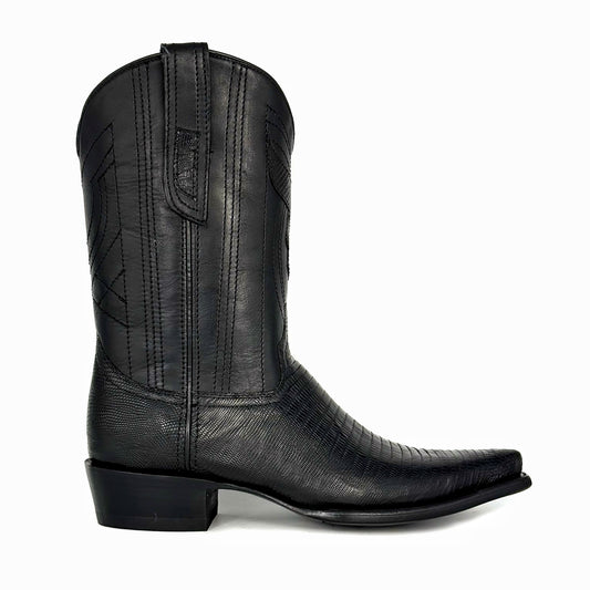 EMMA BROWN LIZARD BOOTS
