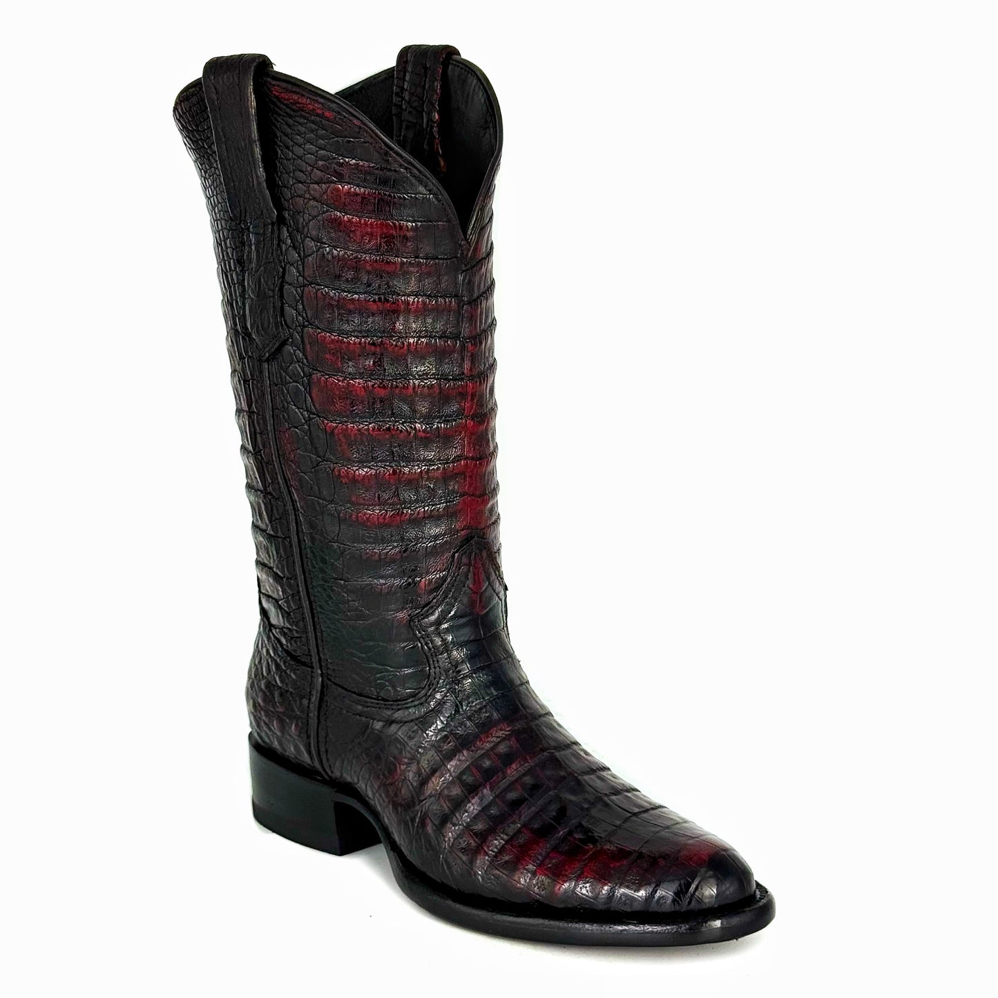 EMMA BROWN PITON BOOTS