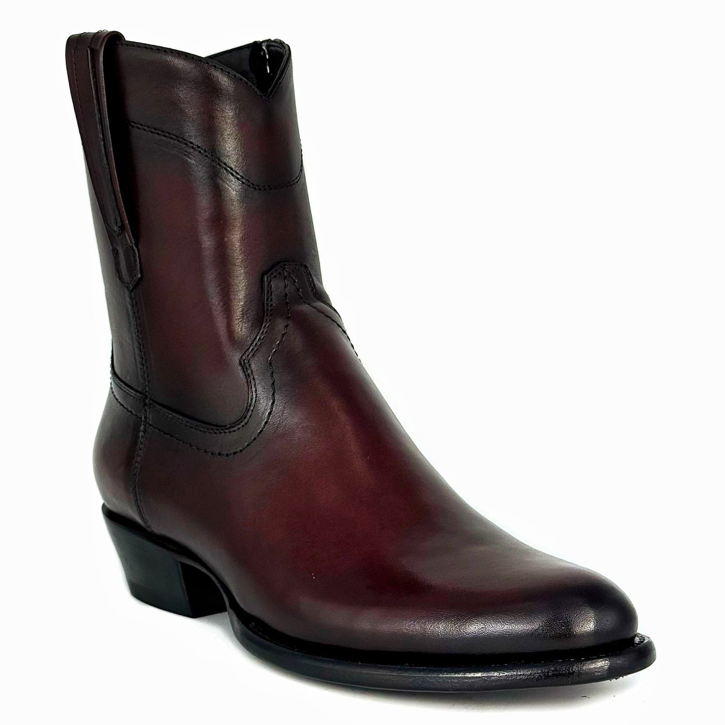 CARLO BROWN PITON BOOTS