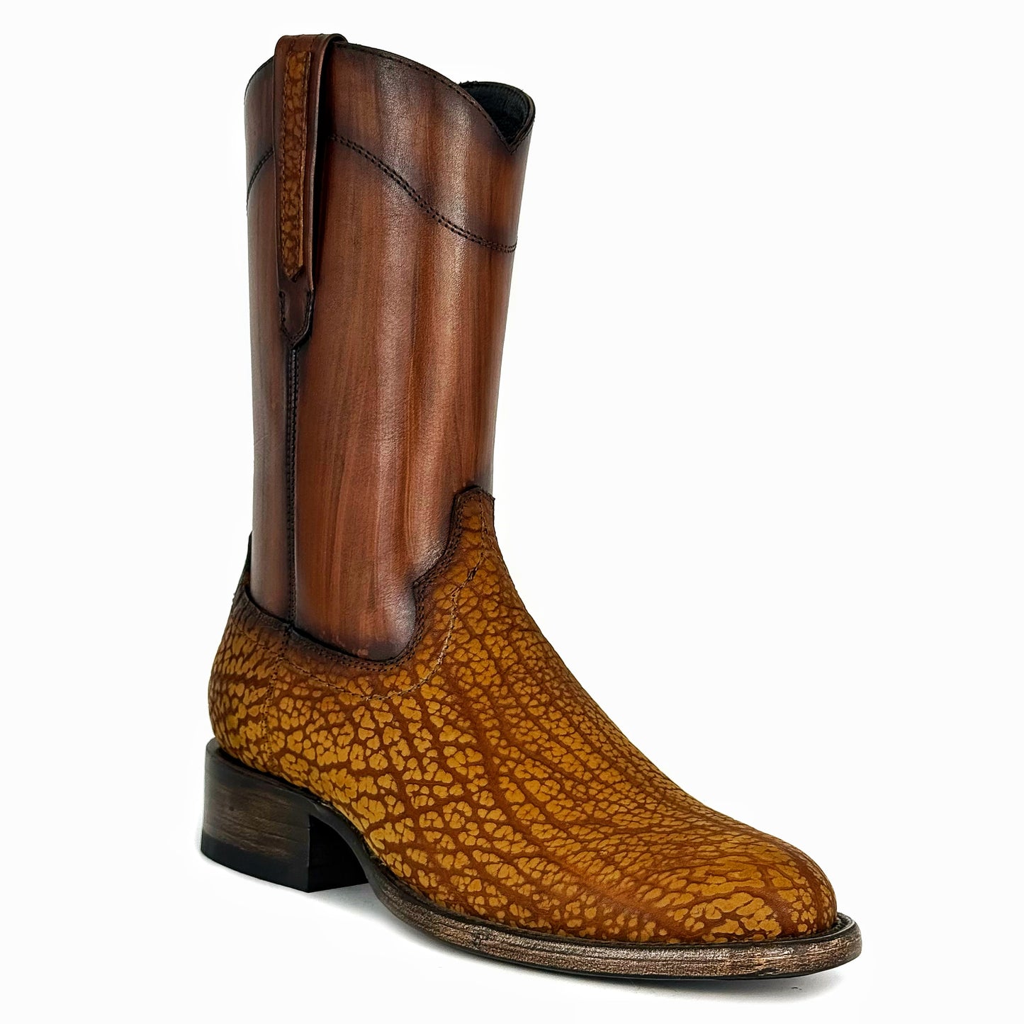 EMMA HIGH MIEL CUELLO DE TORO BOOTS OVAL