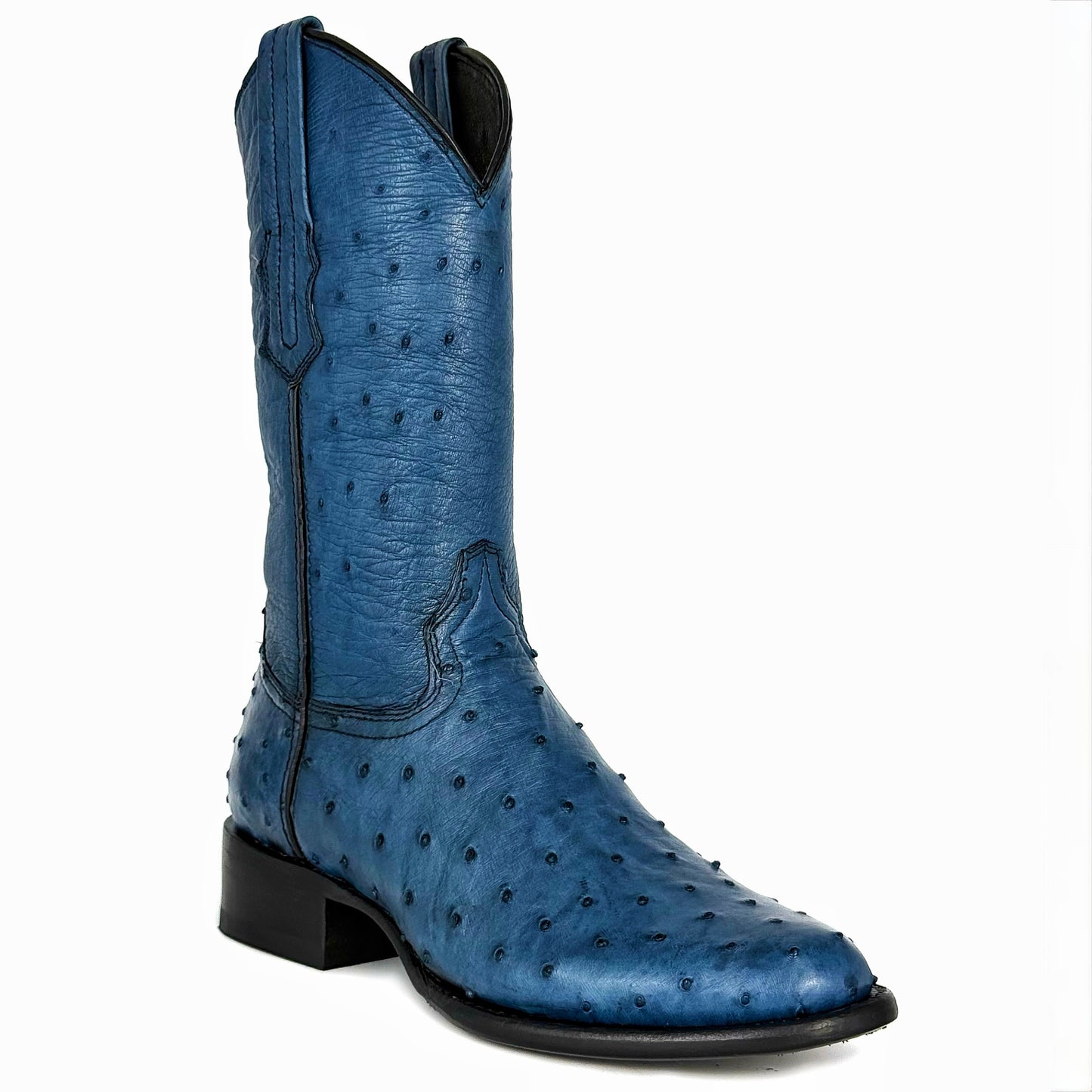 EMA HIGH BLUE FULL AVESTRUZ DAMA