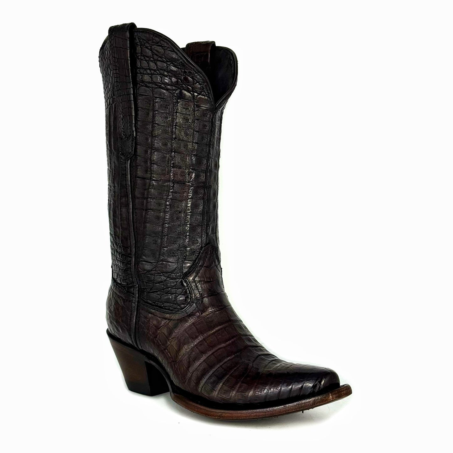 EMMA BROWN PITON BOOTS