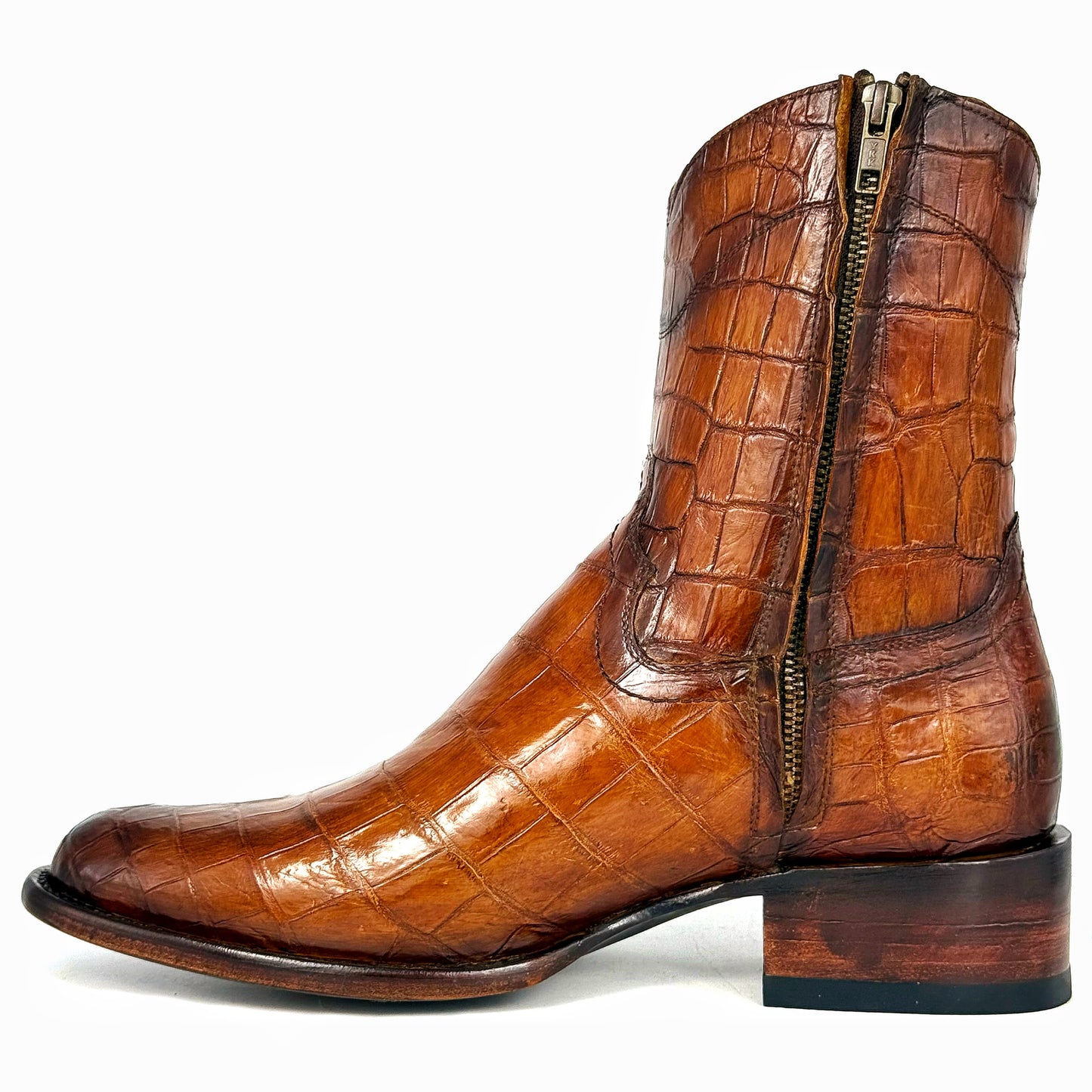 EMMA BROWN PITON BOOTS
