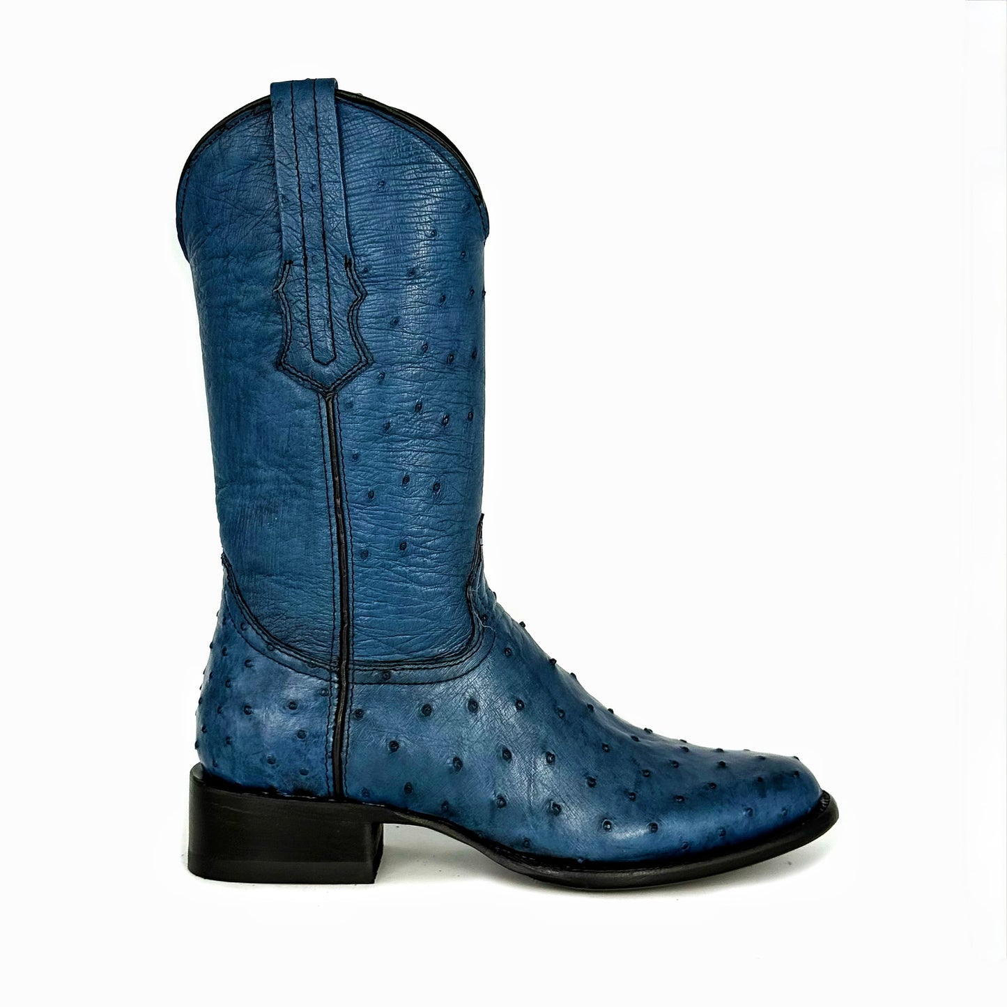 EMA HIGH BLUE FULL AVESTRUZ DAMA