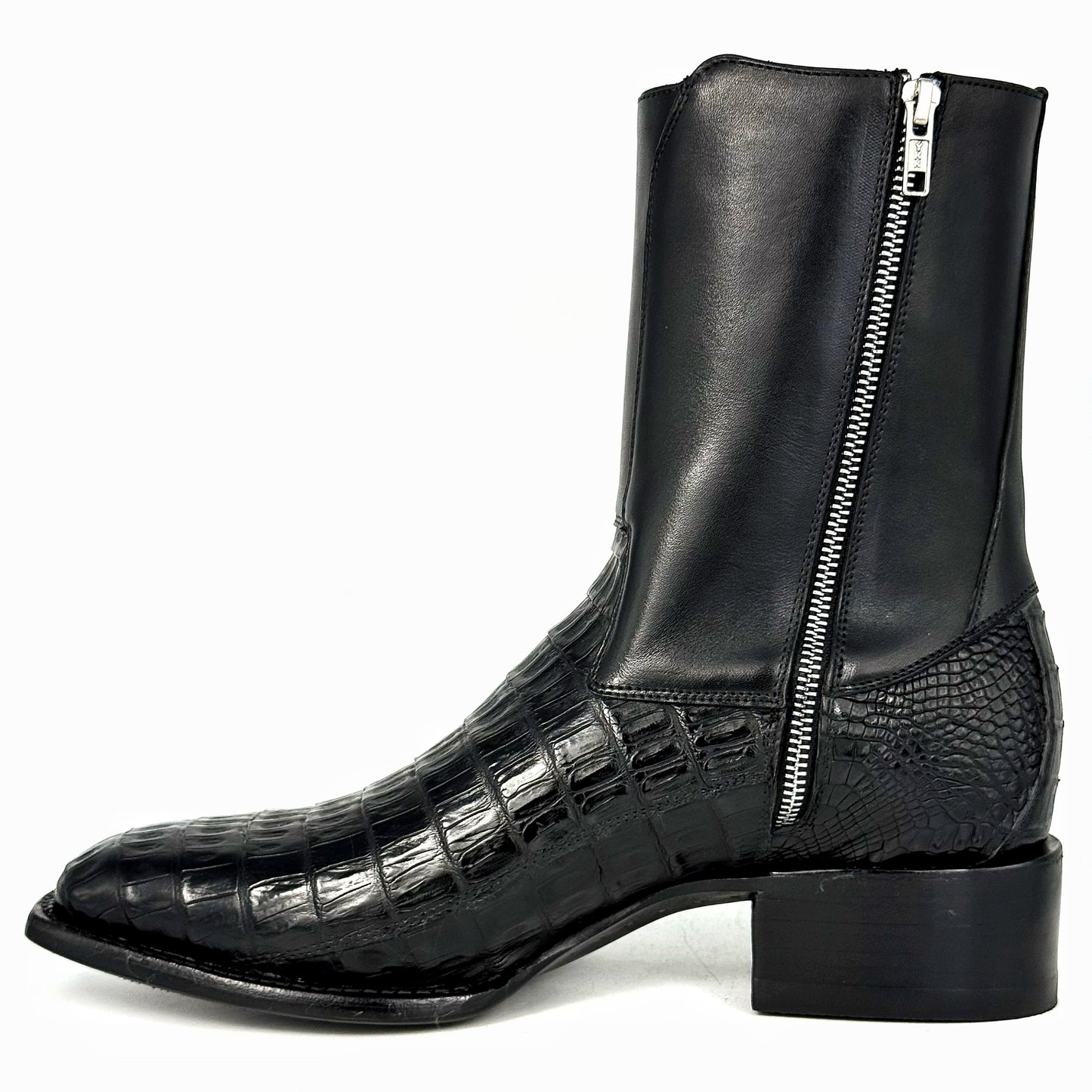 EMMA BROWN OSTRICH BOOTS