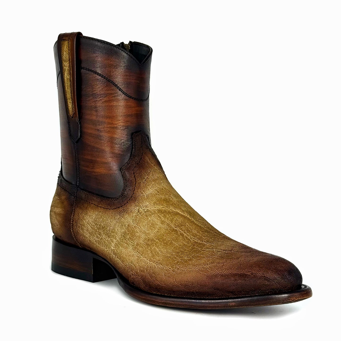 EMMA BEIGE ELEFANTE BOOTS OVAL